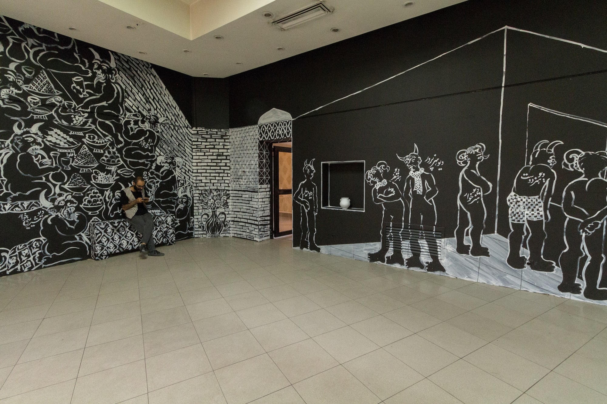 Iman Raad | “A Show of Forty Drawings and Some"