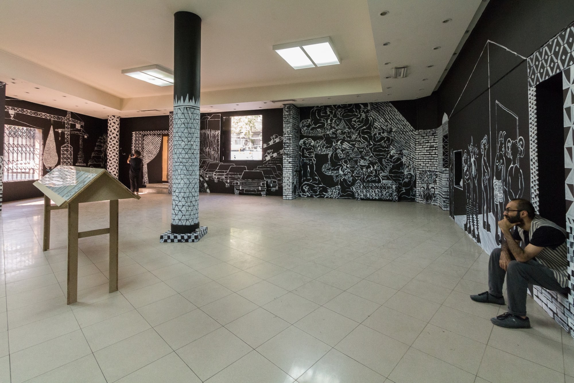 Iman Raad | “A Show of Forty Drawings and Some"