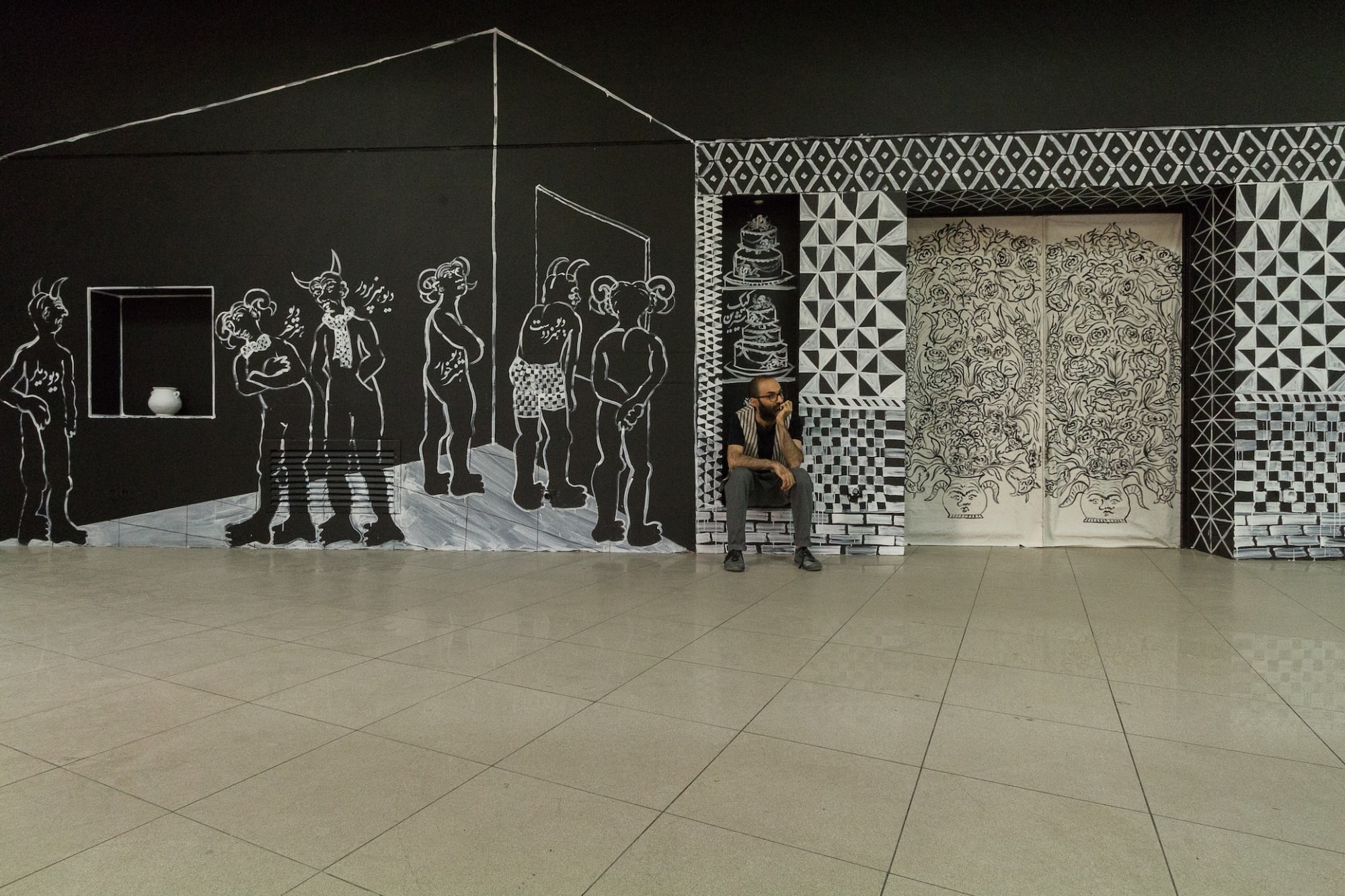 Iman Raad | “A Show of Forty Drawings and Some"