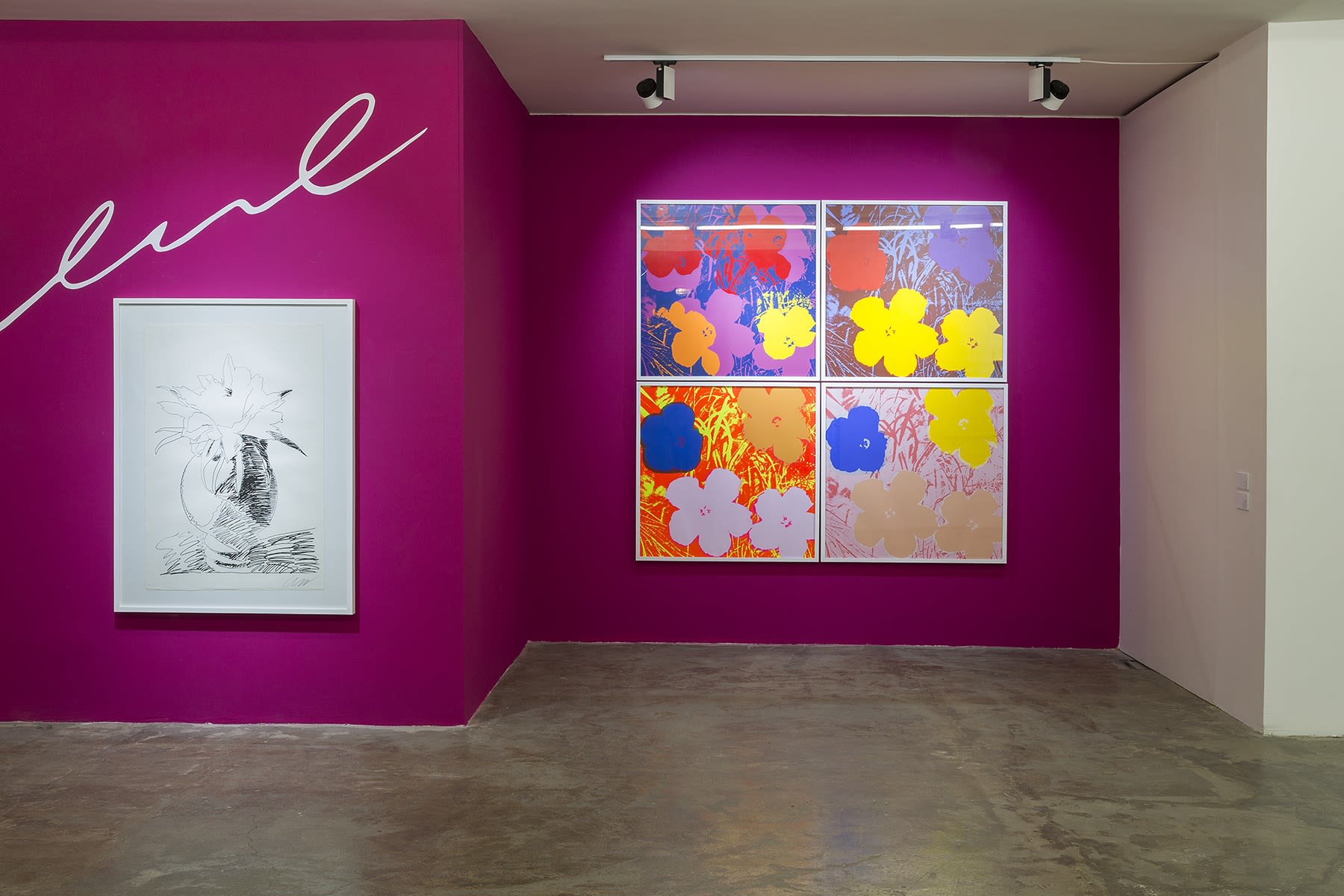 Andy Warhol | "Flowers and Black & White Flowers"