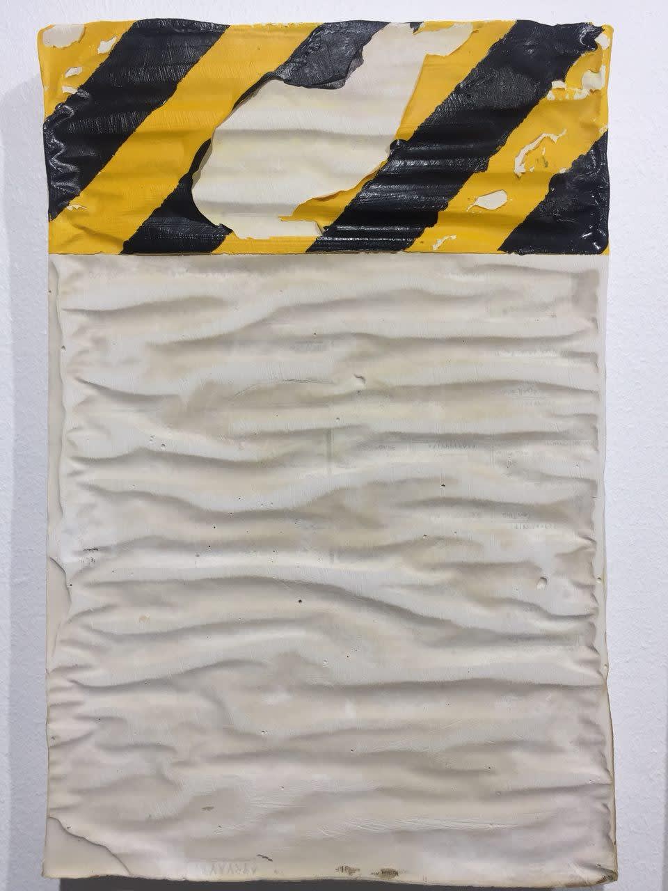 Untitled, 2017 Acrylic , Spray Paint on Canvas 30 x 20 cm