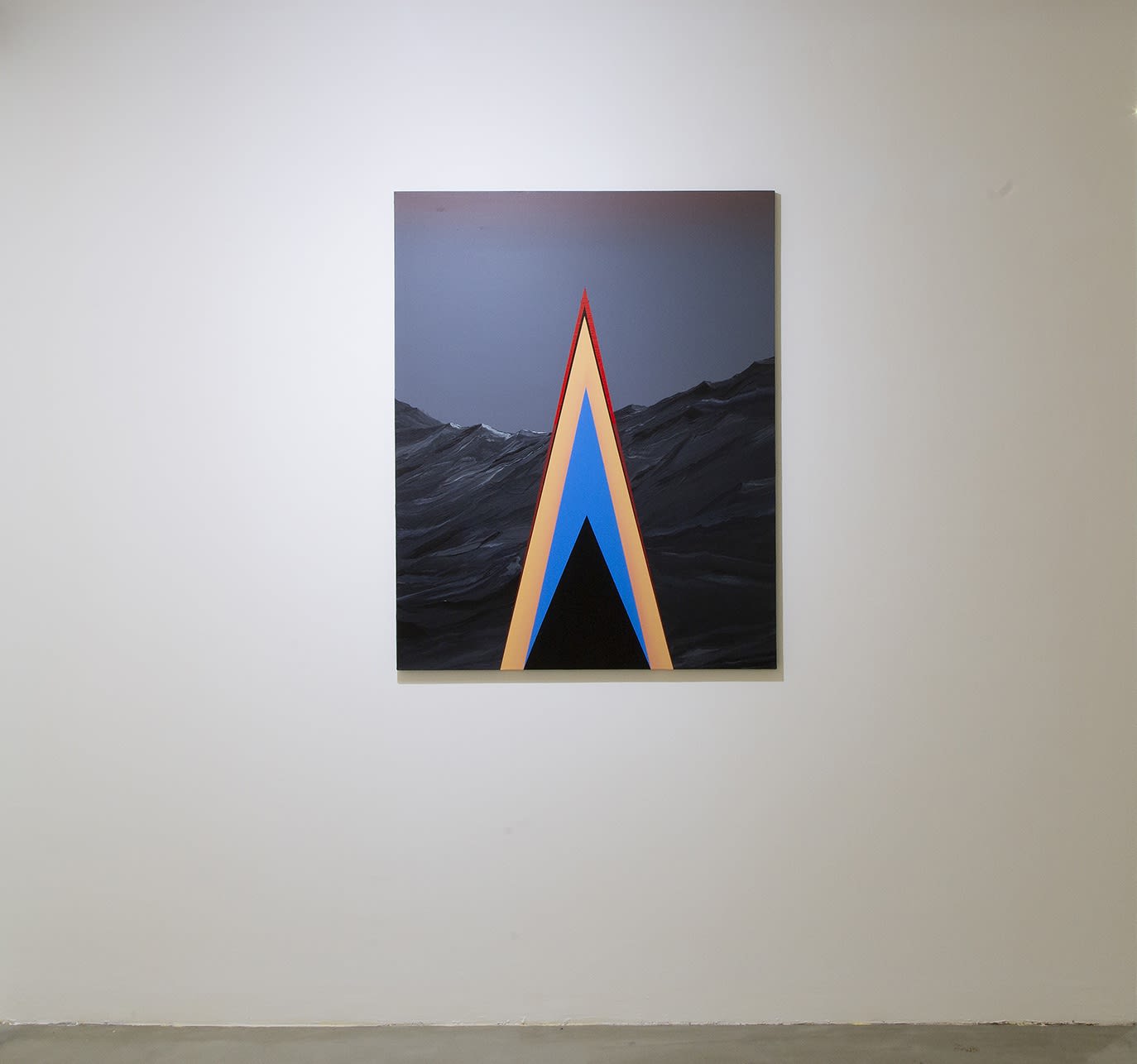 Installation View of Here, We Can Stay For A While a solo presentation of works by Farbod Elkaee.