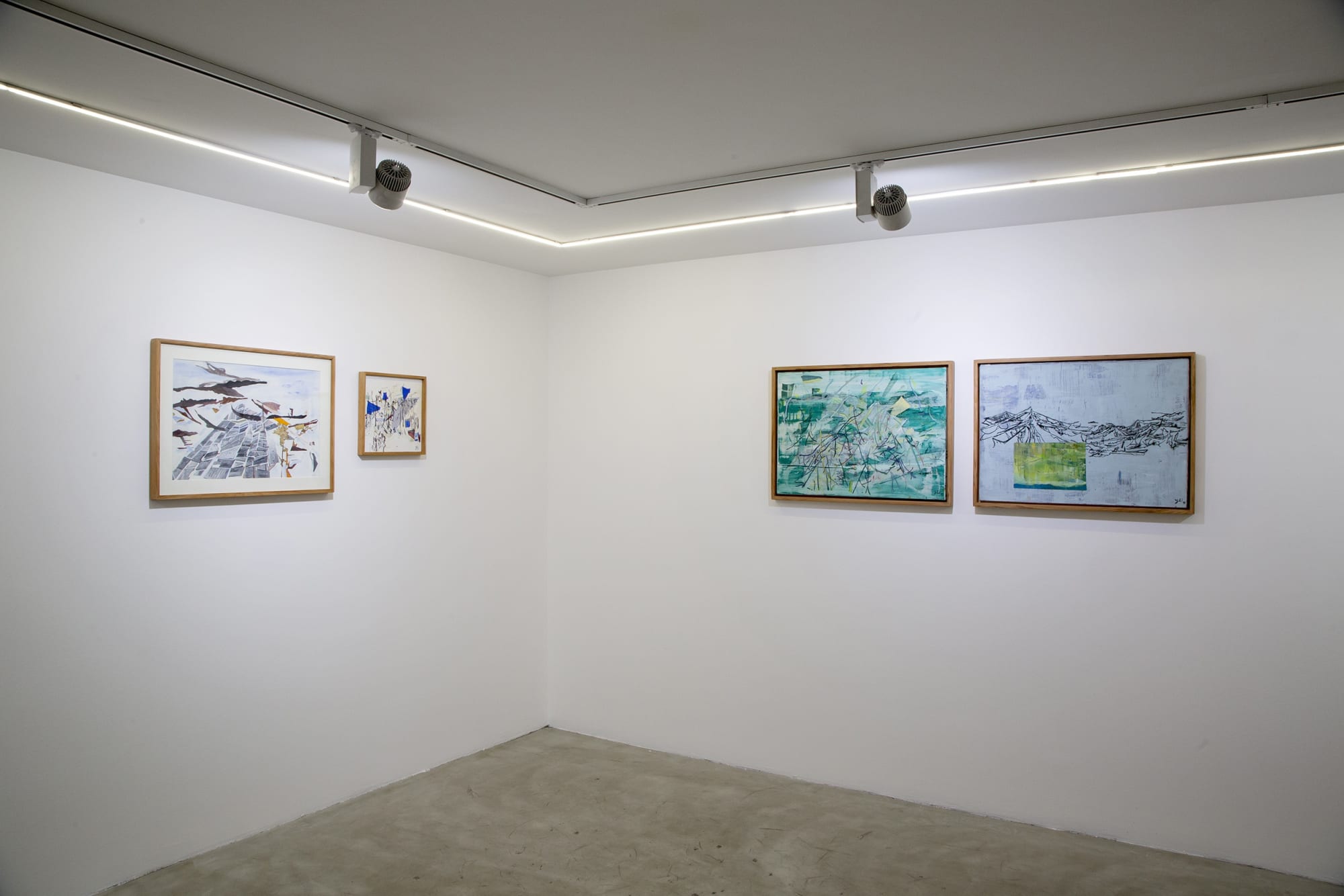 Installation View of In Motion a solo presentation of works by Yasaman Nozari.