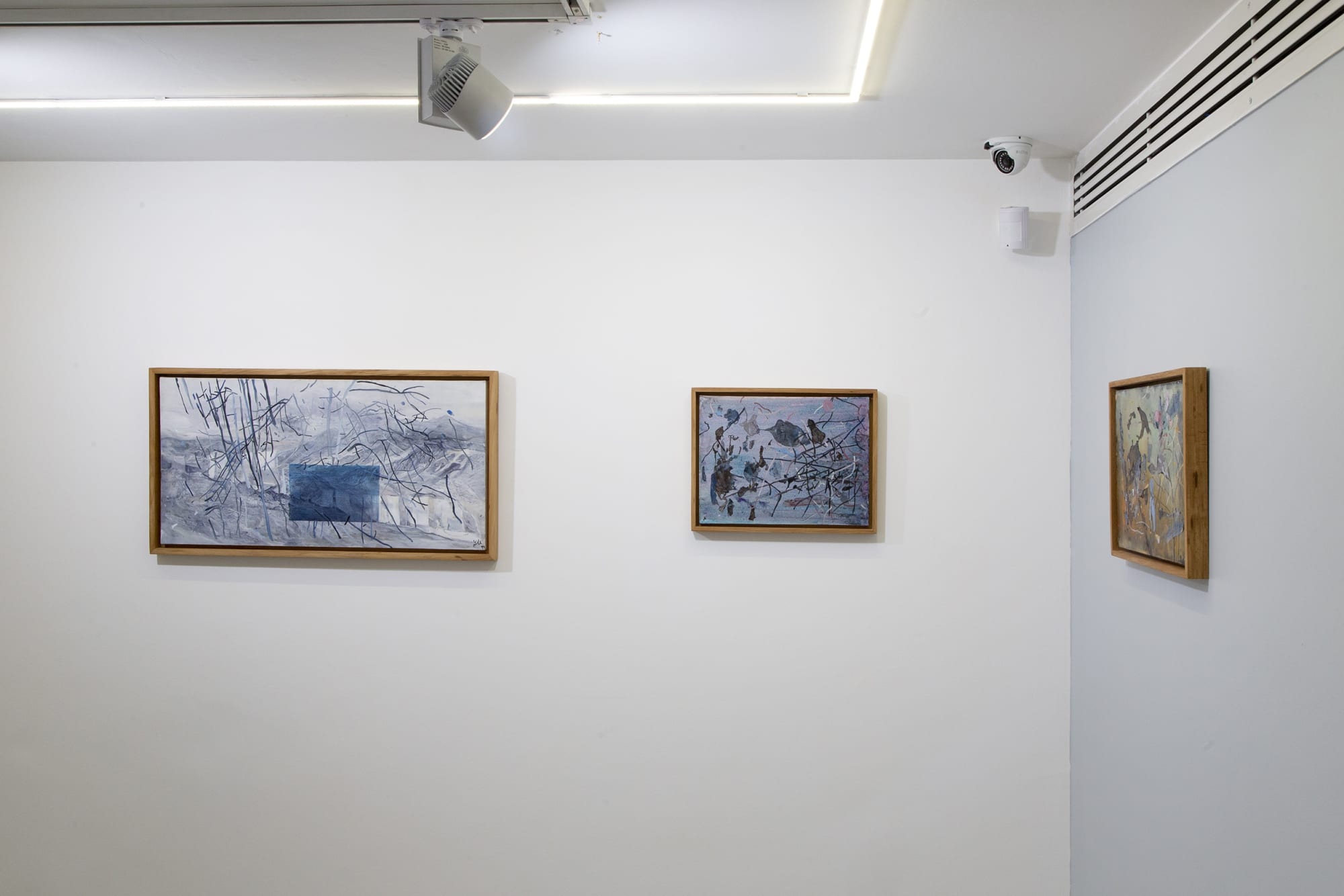 Installation View of In Motion a solo presentation of works by Yasaman Nozari.