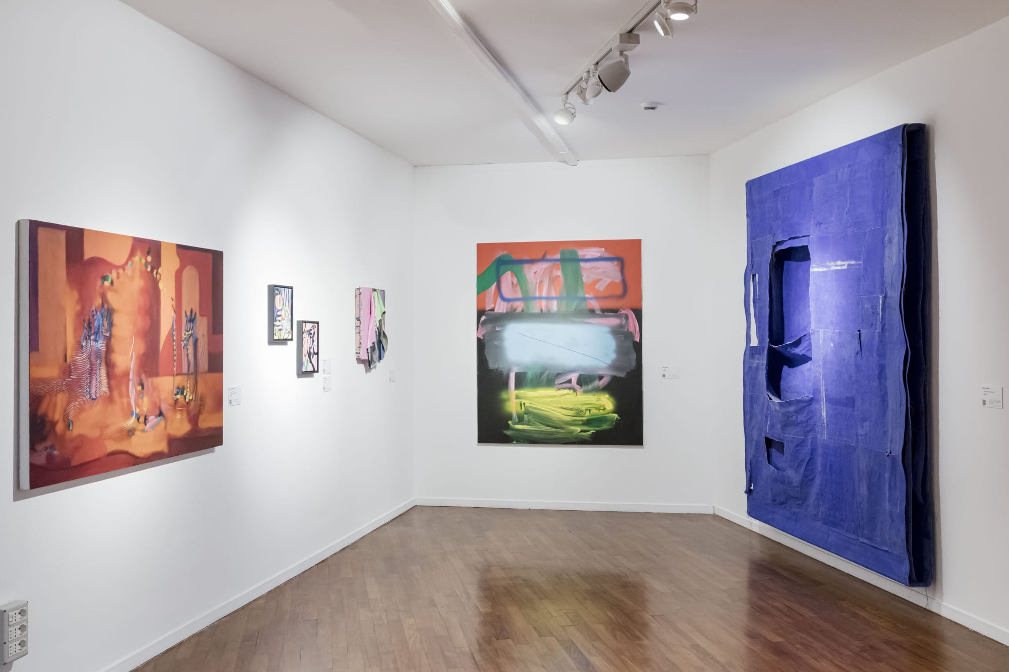Installation View of Artissima Unplugged 2020 a solo presentation of works by Sam Samiee.