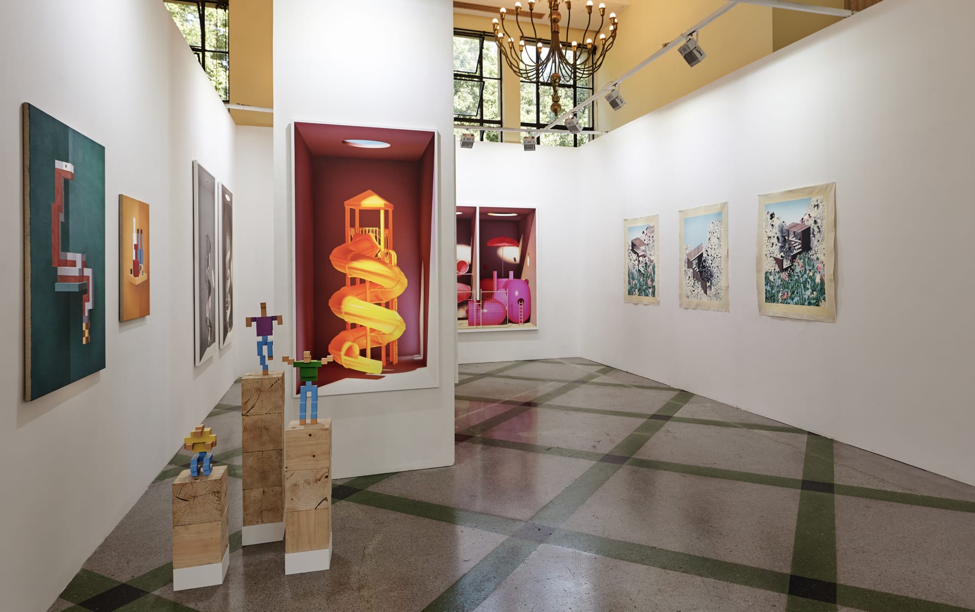 Installation View of Dastan's Booth at ART021 2020.