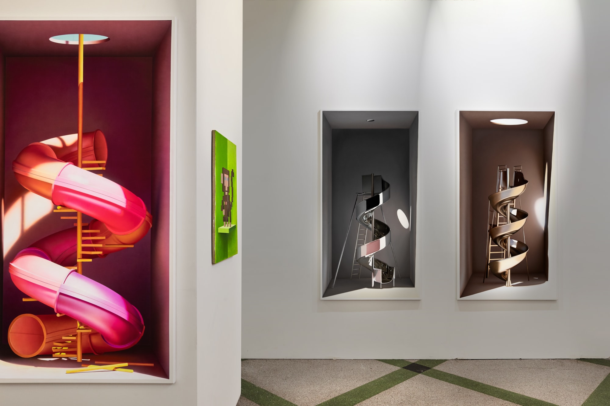 Installation View of Dastan's Booth at ART021 2020.