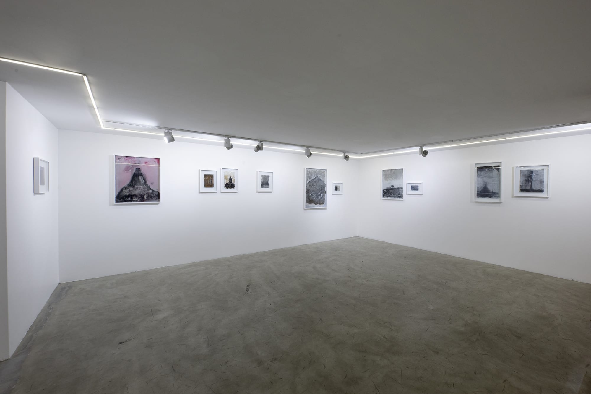 Installation View of Similarities, Cognations a solo presentation of works by Milad Rostami.