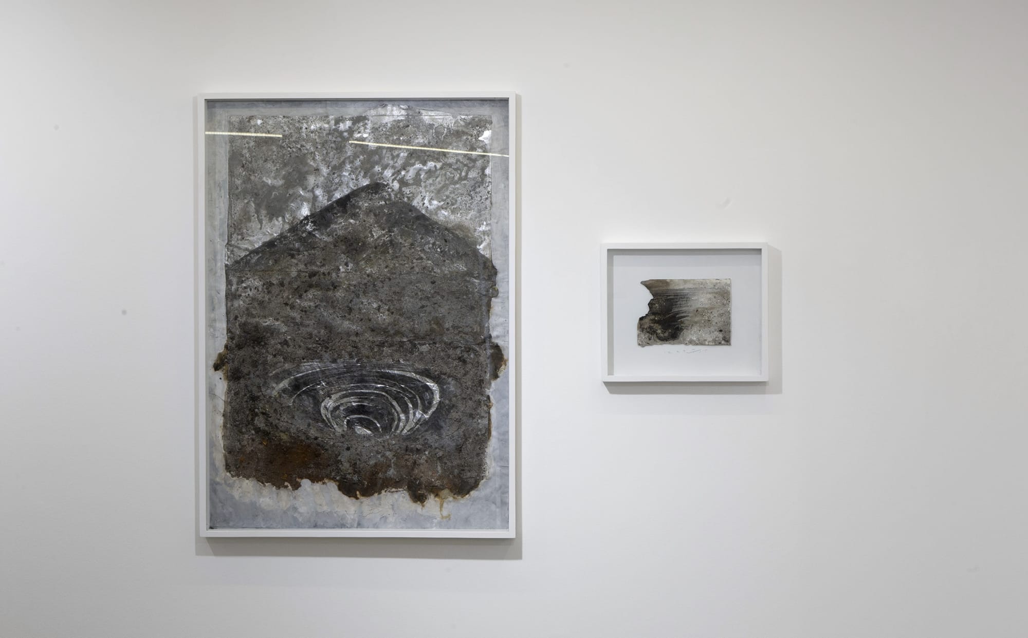 Installation View of Similarities, Cognations a solo presentation of works by Milad Rostami.