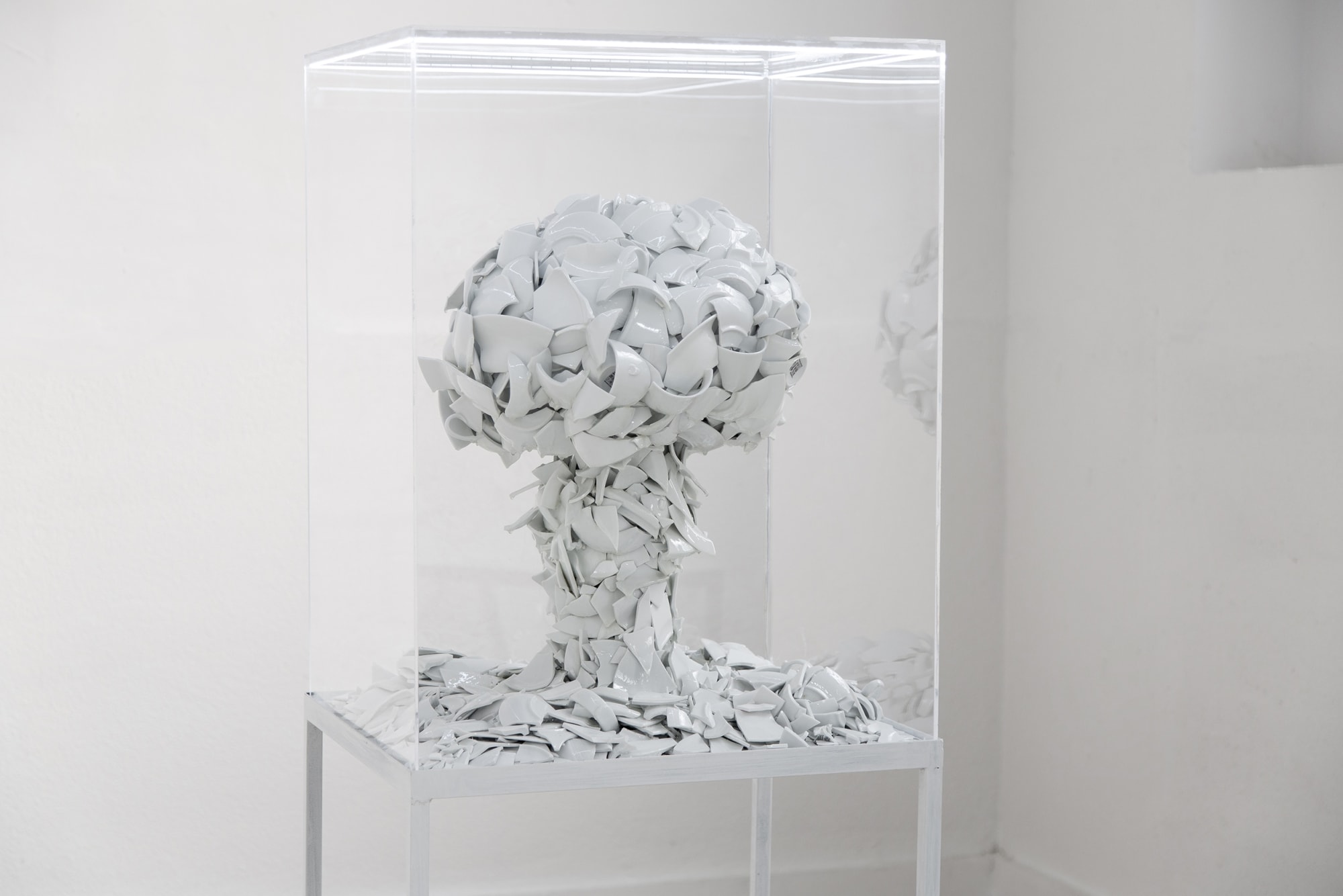 Installation View of The Dinosaur Lost her Bearings a group presentation of works.