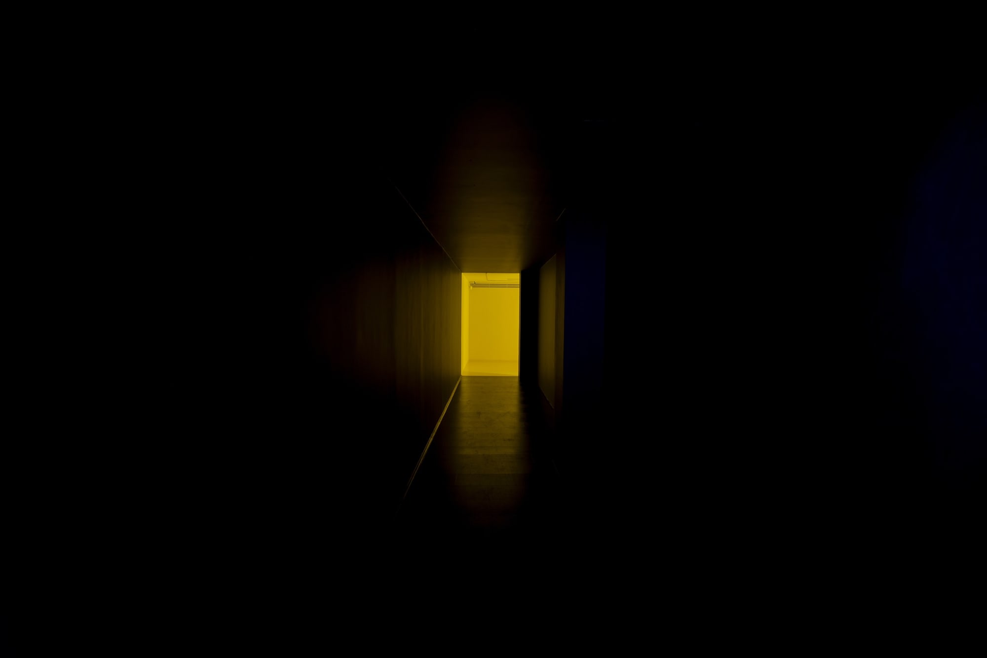 Installation View of Yellow Room a solo presentation of works by Kourosh Malek.