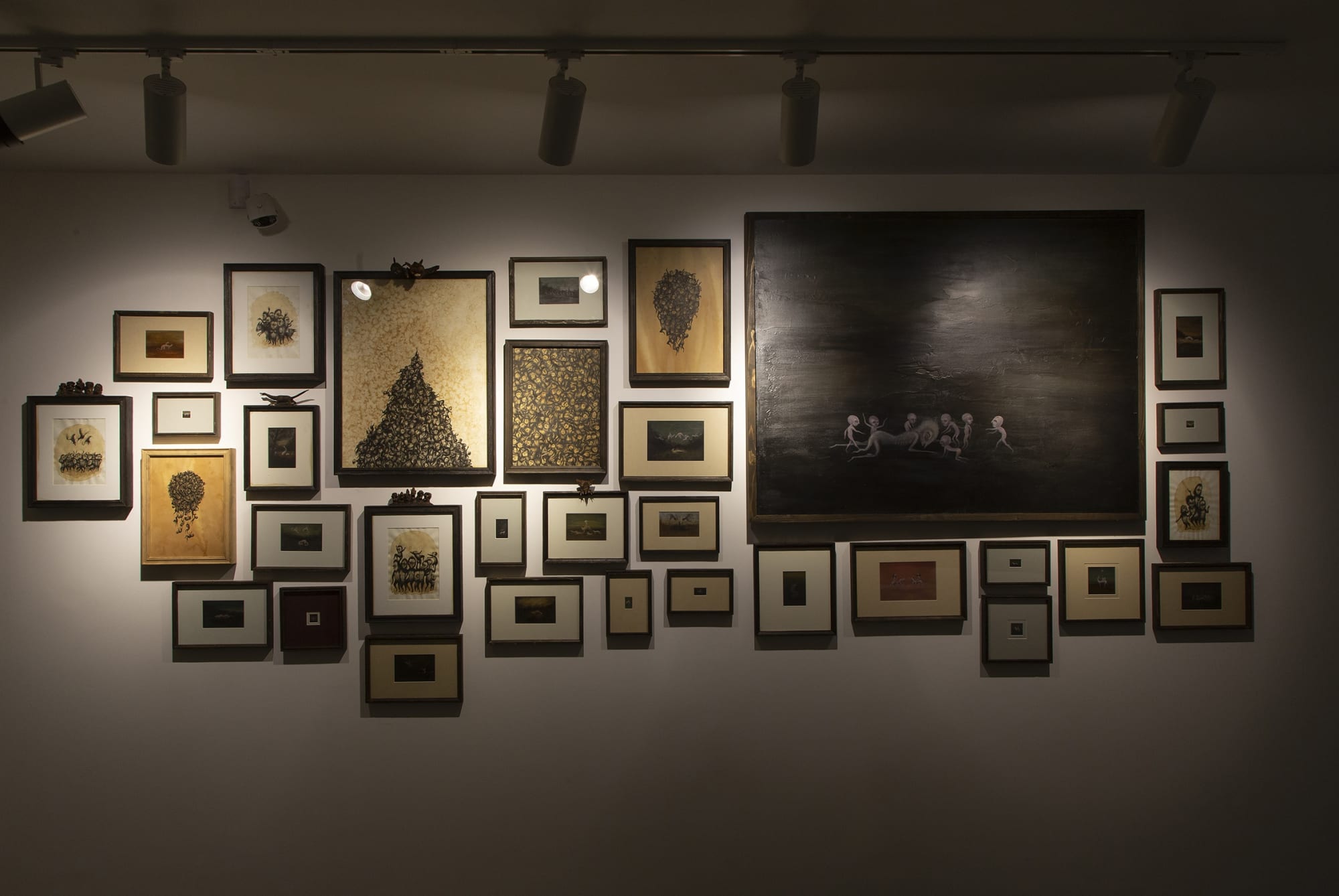 Installation View of XA LA a solo presentation of works by Peybak.