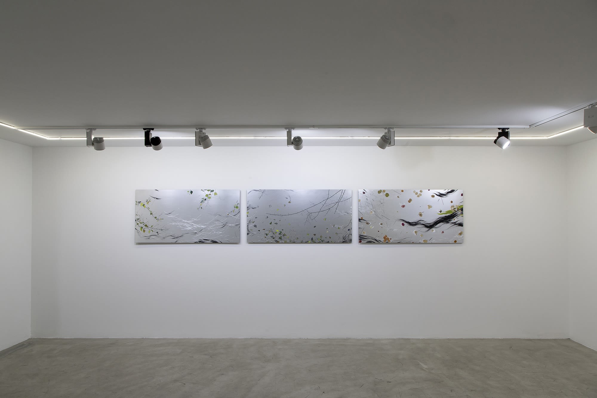 Installation View of State of Mind a solo presentation of works by Sadaf Hesamiyan.