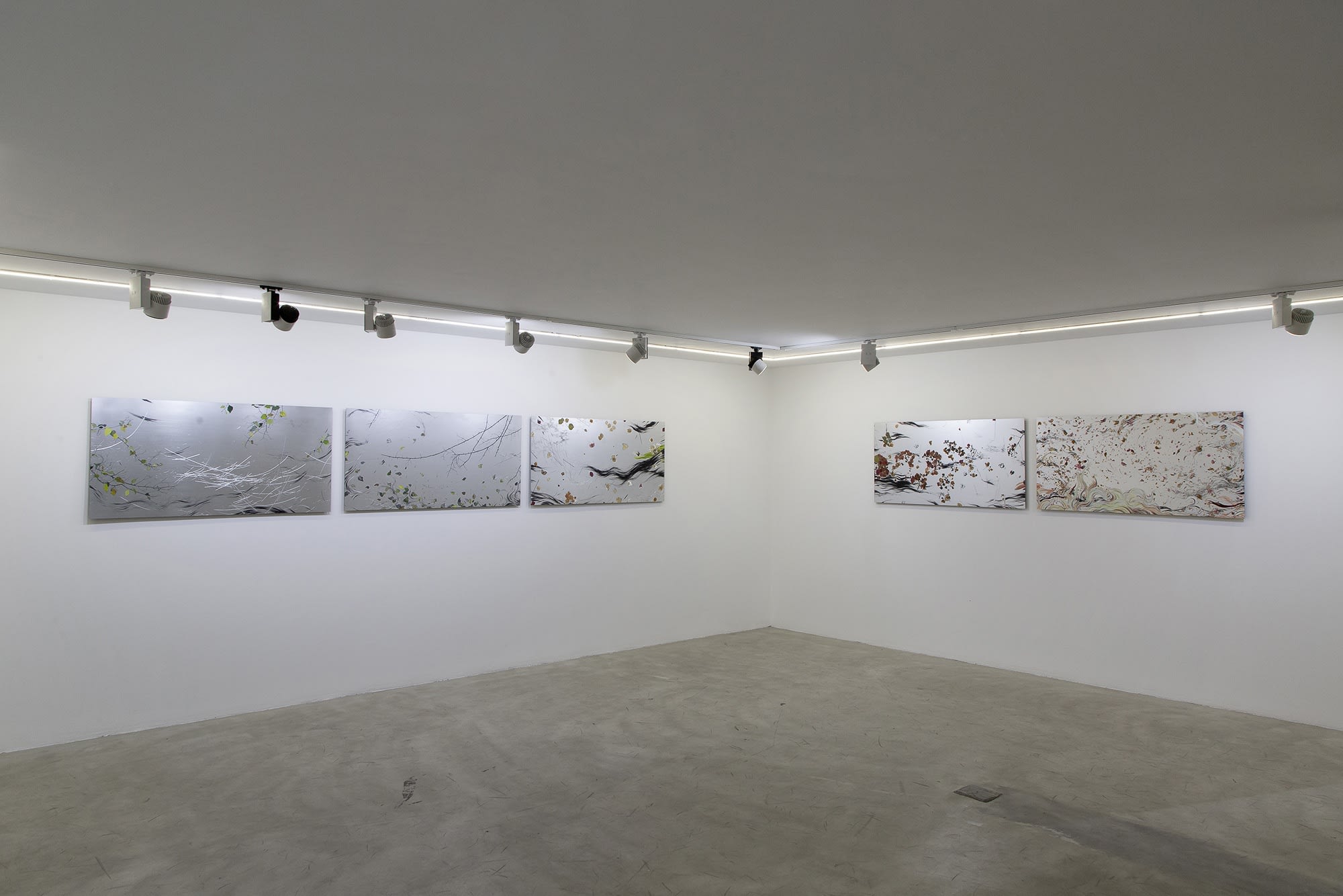 Installation View of State of Mind a solo presentation of works by Sadaf Hesamiyan.