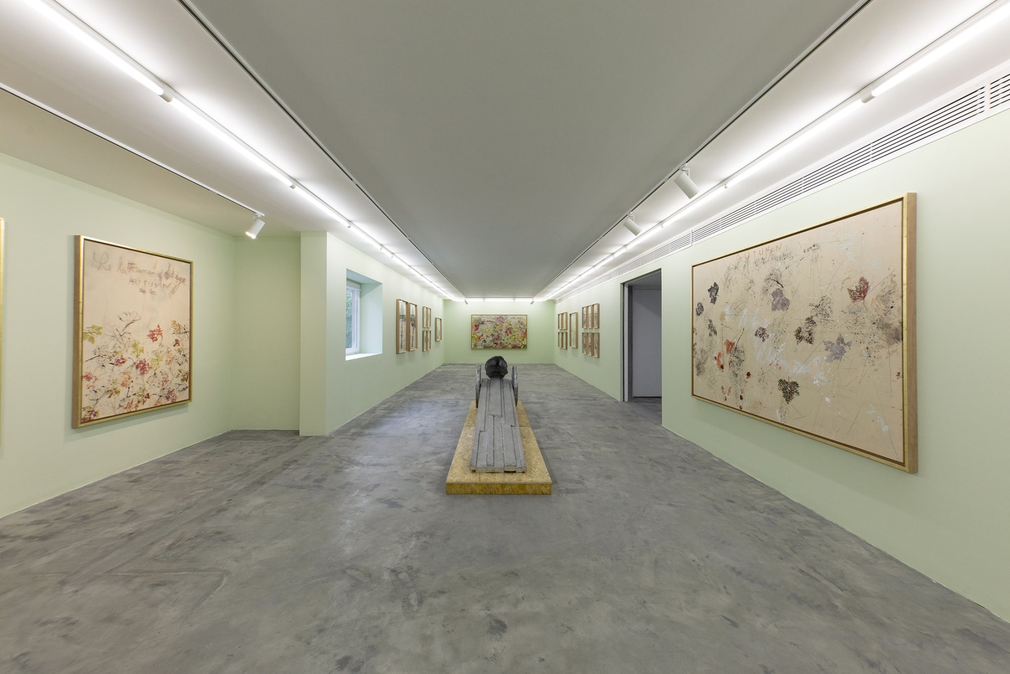 Installation View of Recent Works 2019-2021 a solo presentation of works by Fereydoun Ave.