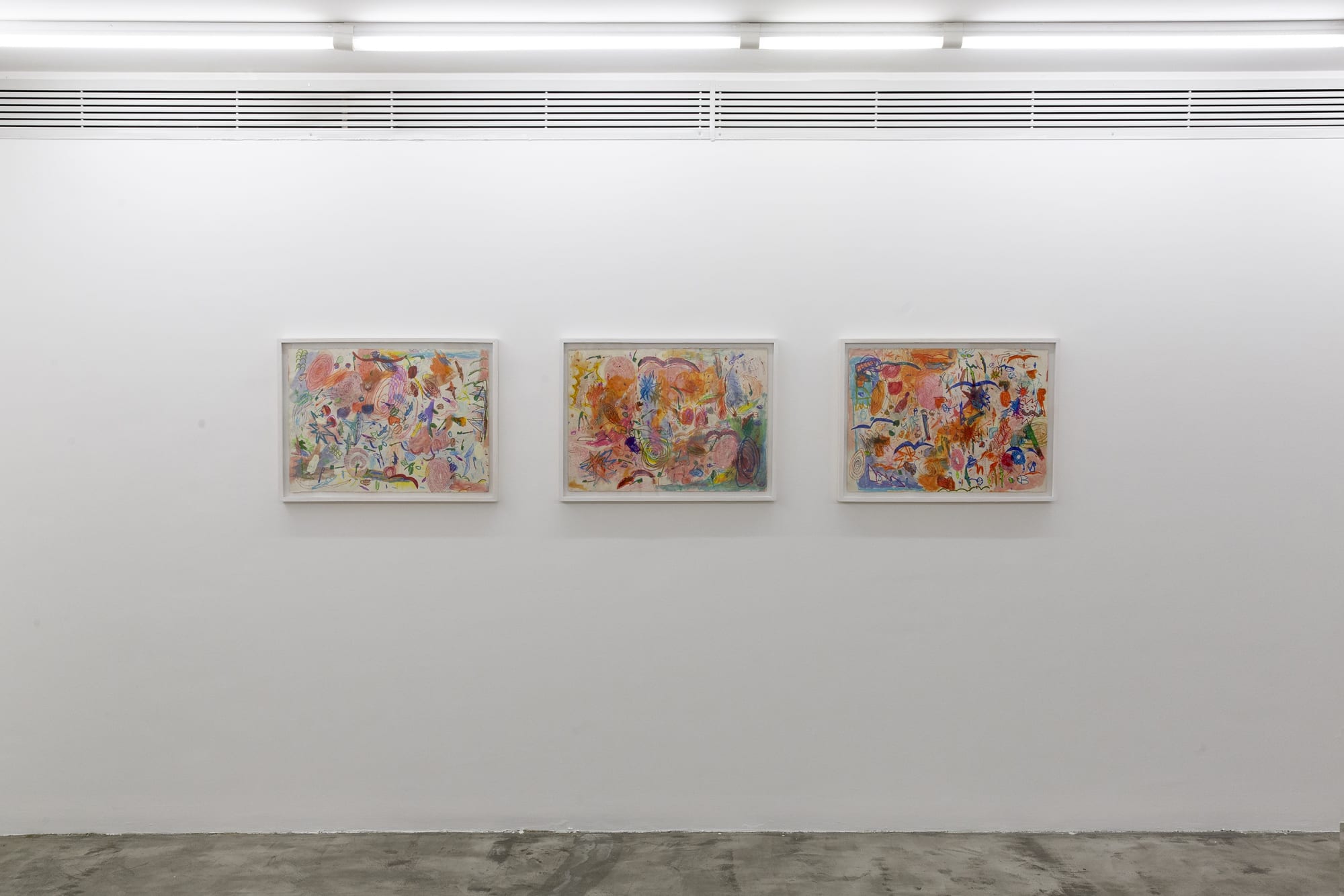 Installation View of Latent Inhibition a solo presentation of works by Maryam Eivazi.