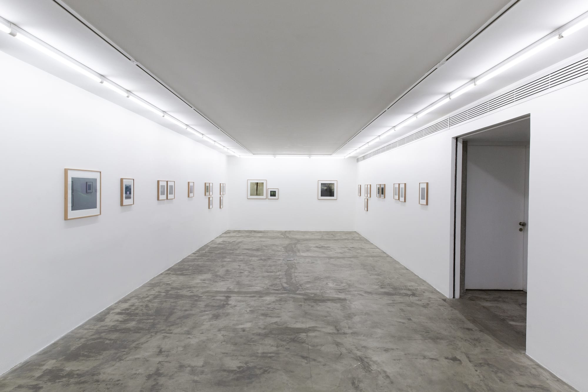 Installation View of Scaffolding a solo presentation of works by Mehran Mohajer.