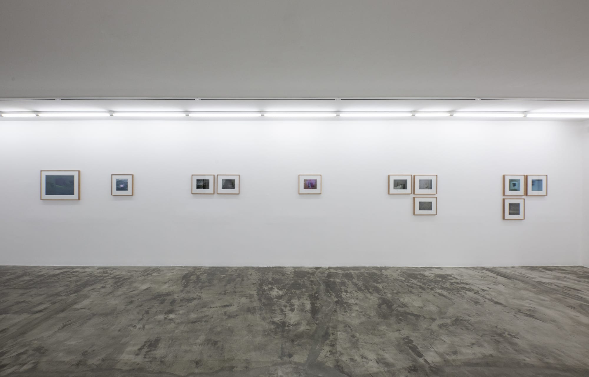 Installation View of Scaffolding a solo presentation of works by Mehran Mohajer.
