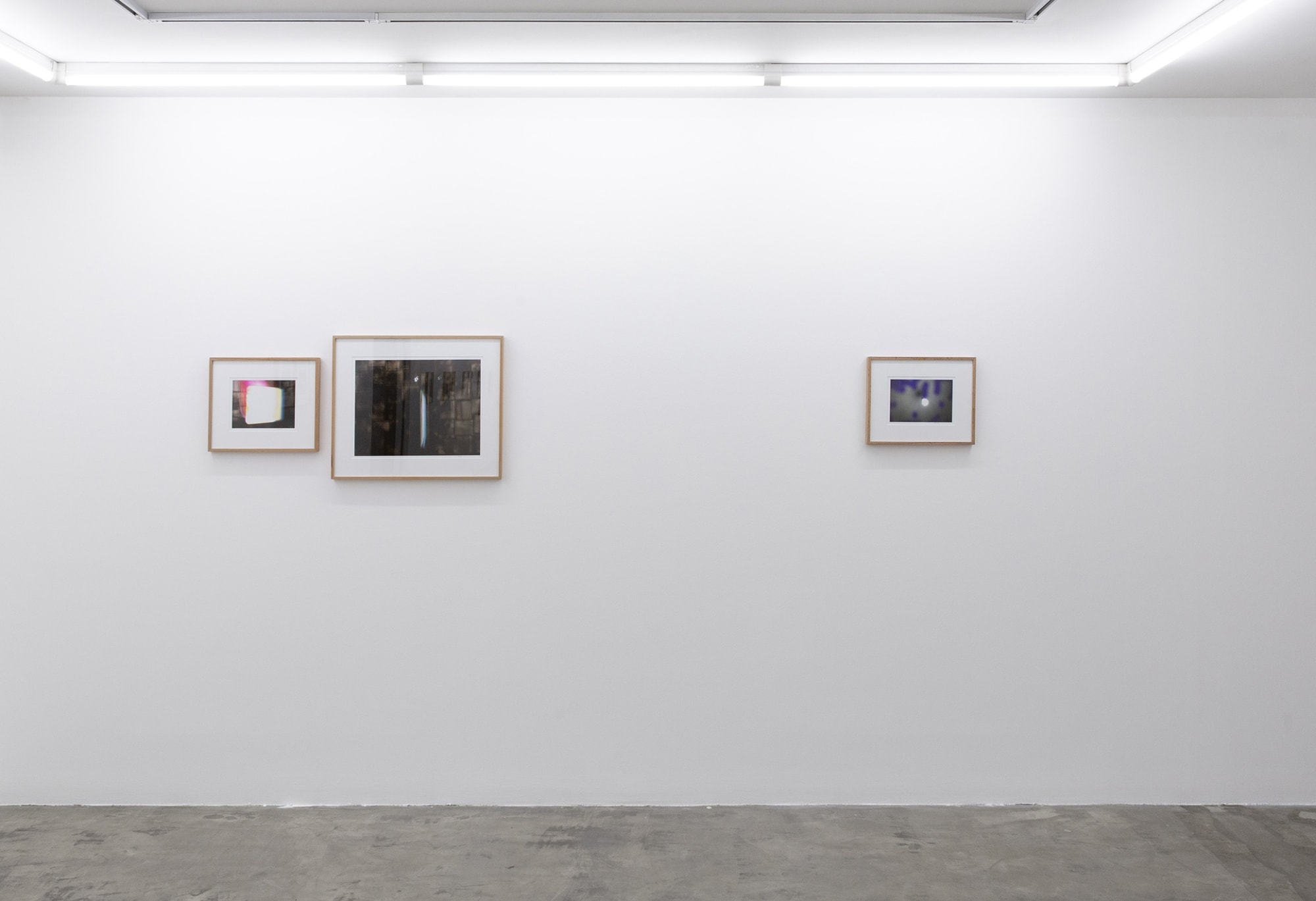 Installation View of Scaffolding a solo presentation of works by Mehran Mohajer.