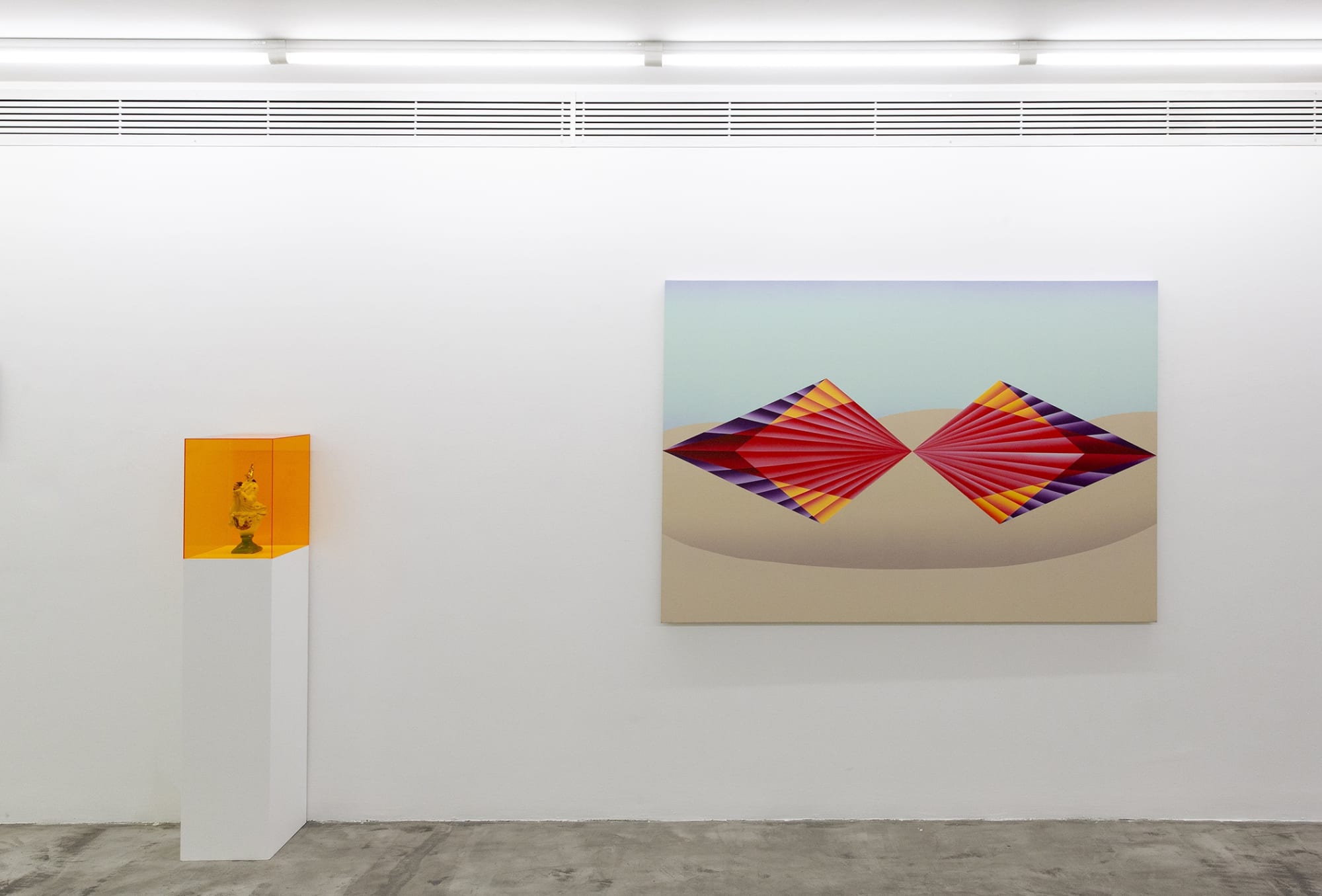 Installation View of Nature of Things a group presentation of works at +2.