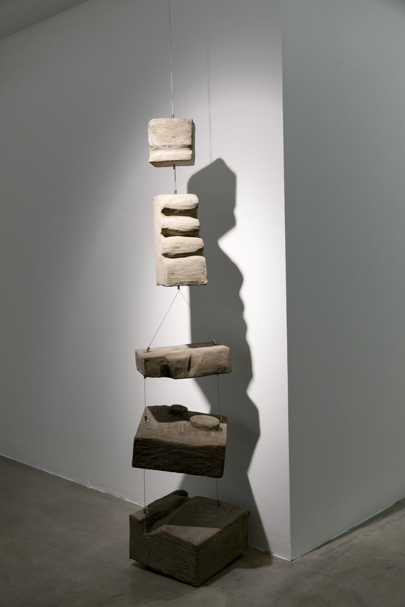 Installation View of The Playground, Where Material and Intervention Meet a solo presentation of work by Shiva Yourdkhani.