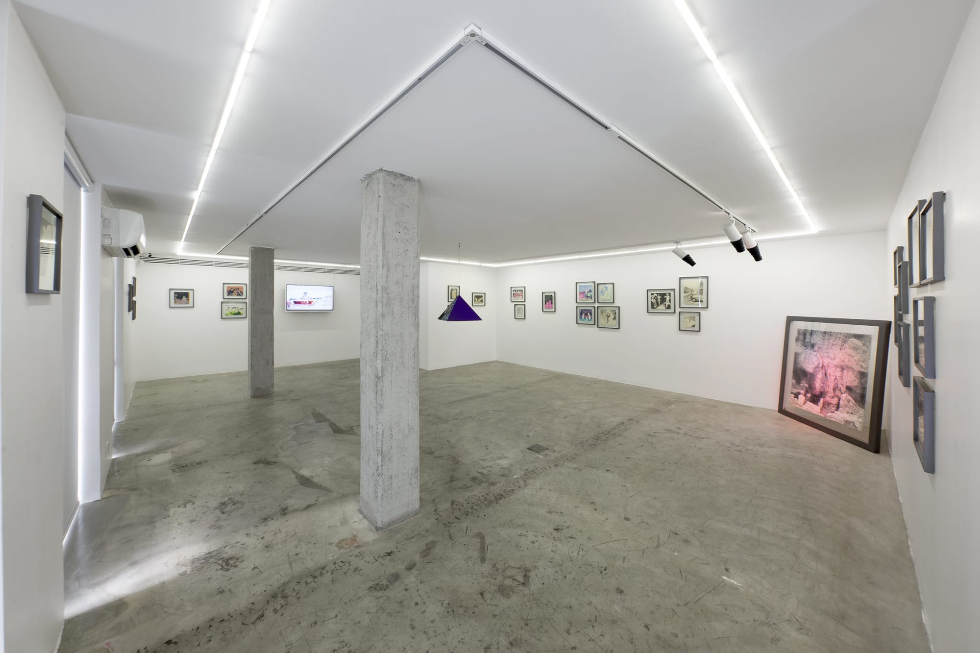 Installation View of Memory-Remomy (Demolish & Rebuild) a solo presentation of works by Peyman Konjkav.