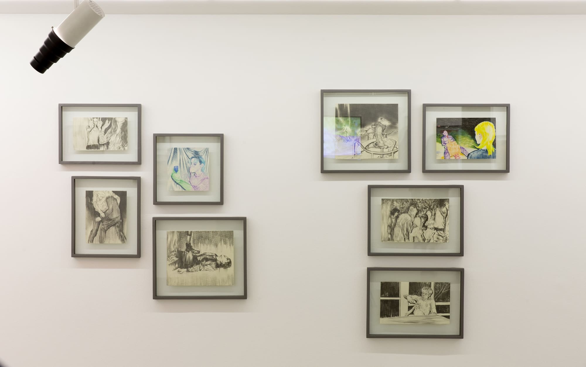 Installation View of Memory-Remomy (Demolish & Rebuild) a solo presentation of works by Peyman Konjkav.