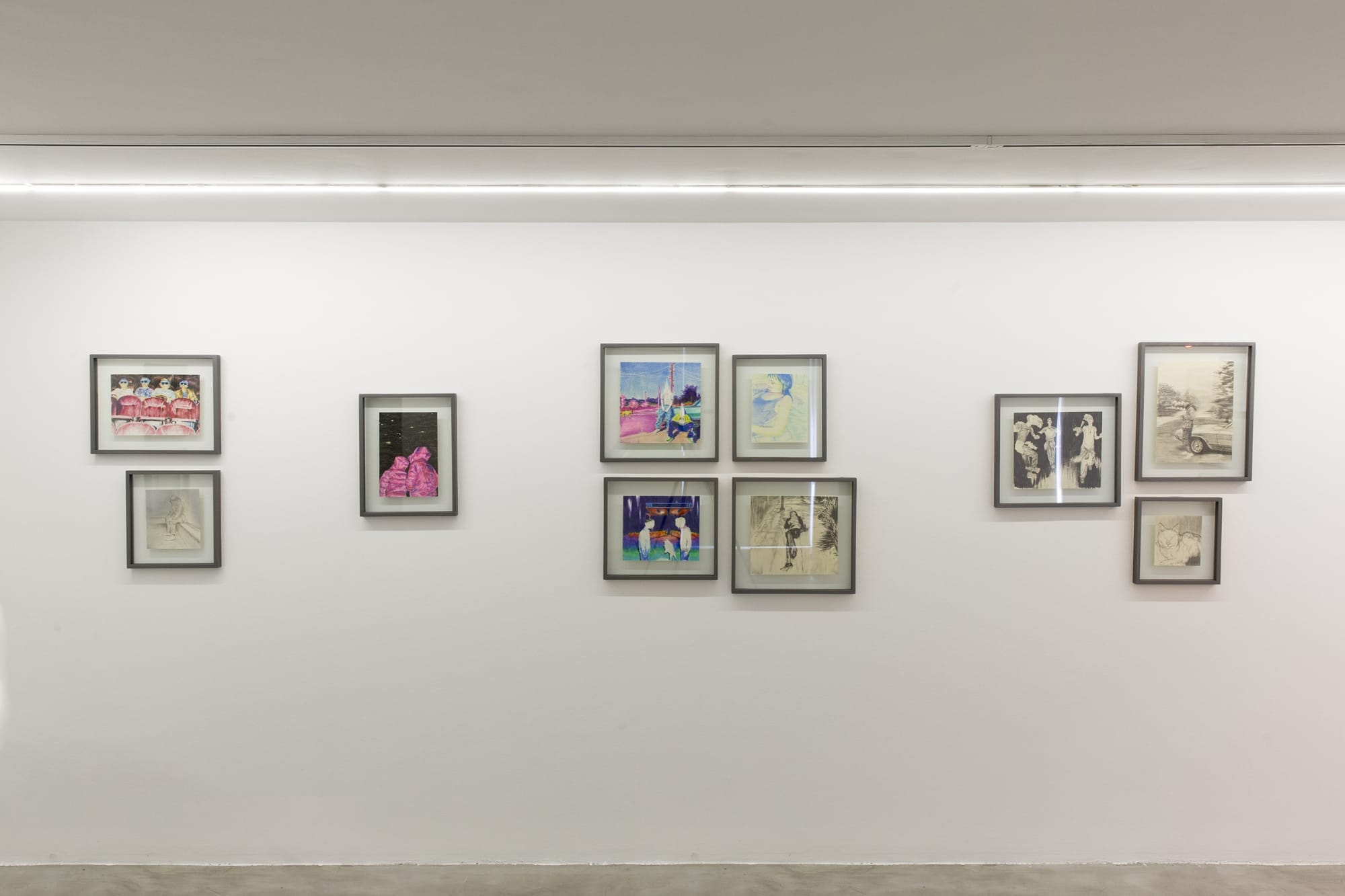 Installation View of Memory-Remomy (Demolish & Rebuild) a solo presentation of works by Peyman Konjkav.