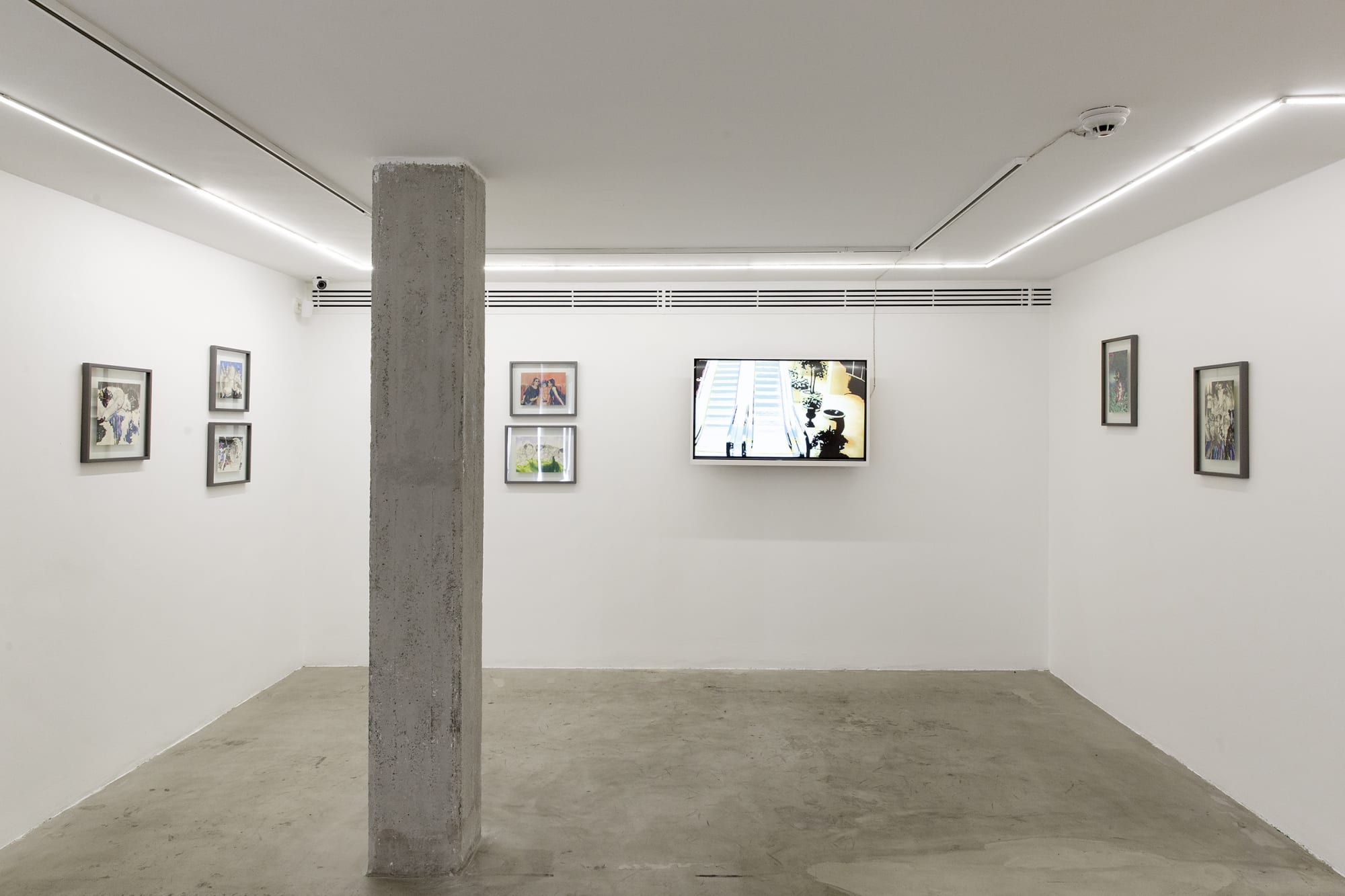 Installation View of Memory-Remomy (Demolish & Rebuild) a solo presentation of works by Peyman Konjkav.