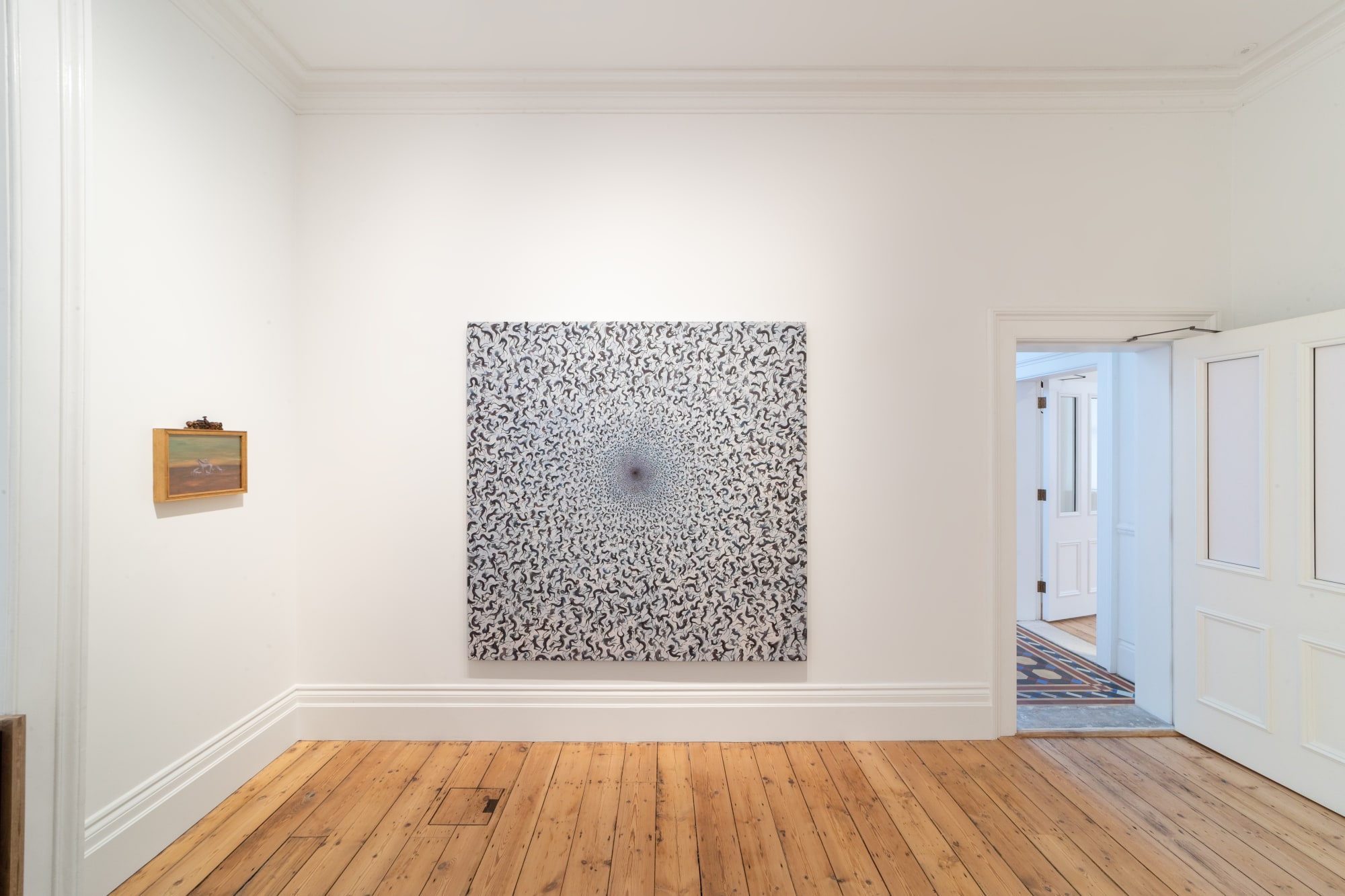 Installation View of Abrakan a solo presentation of works by Peybak.