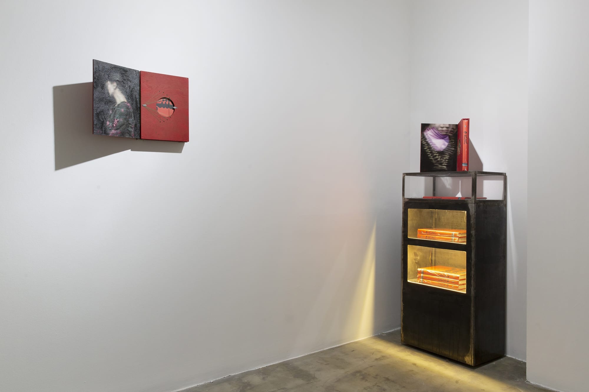 Installation View of Incomplete Dream a solo presentation of works by Naser Bakhshi.