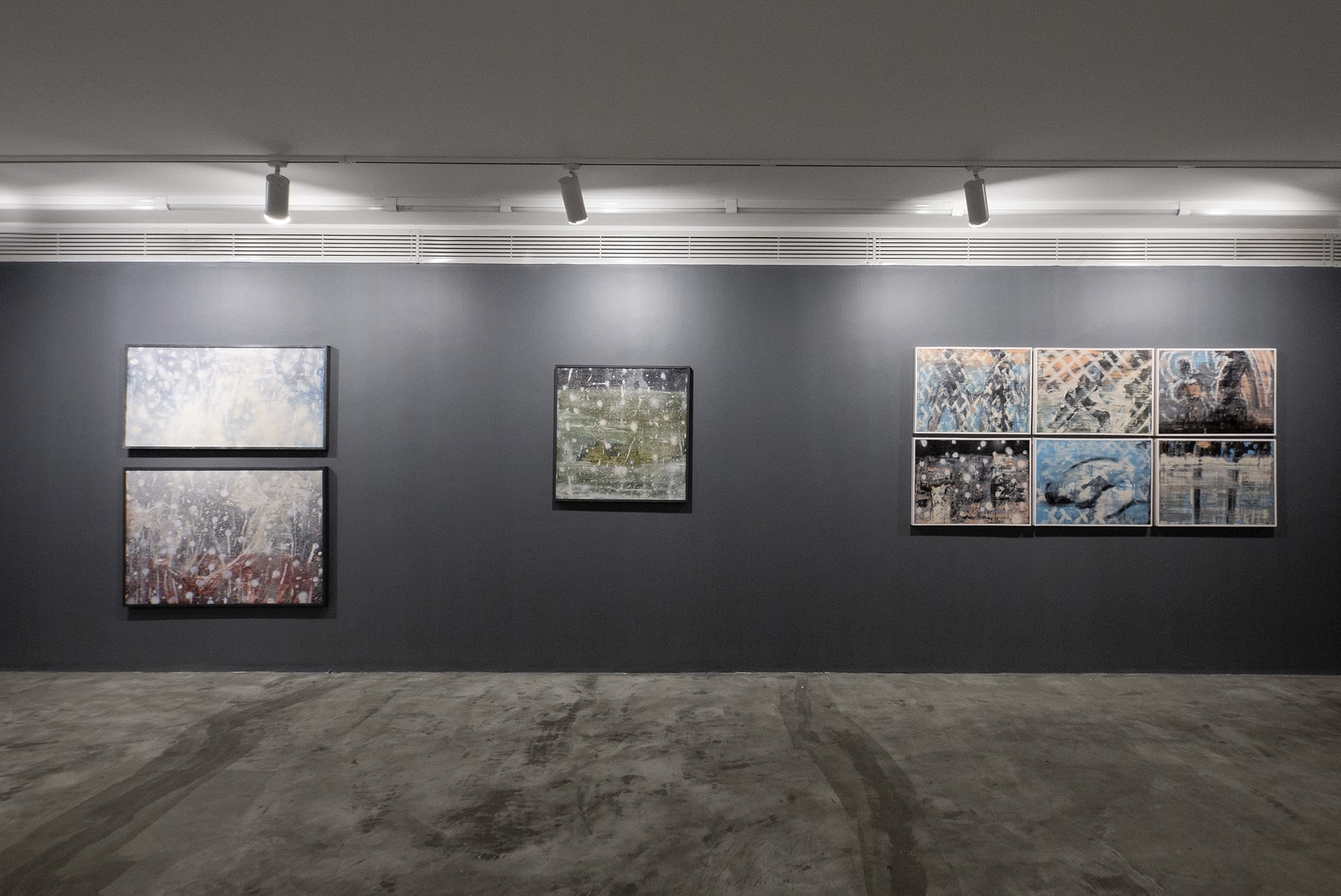 Installation View of Freedom a solo exhibition of works by Aidin Xankeshipour.