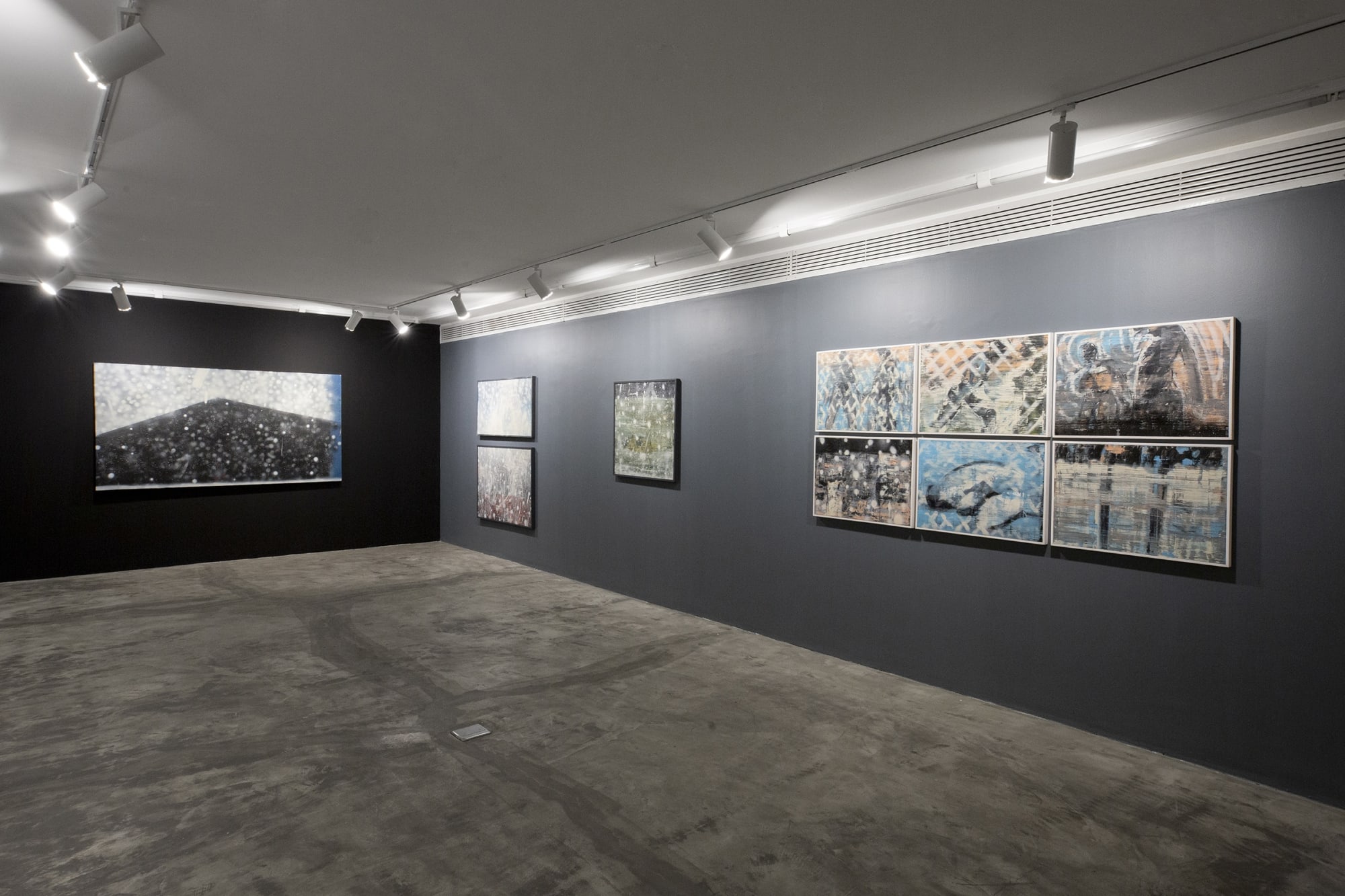 Installation View of Freedom a solo exhibition of works by Aidin Xankeshipour.