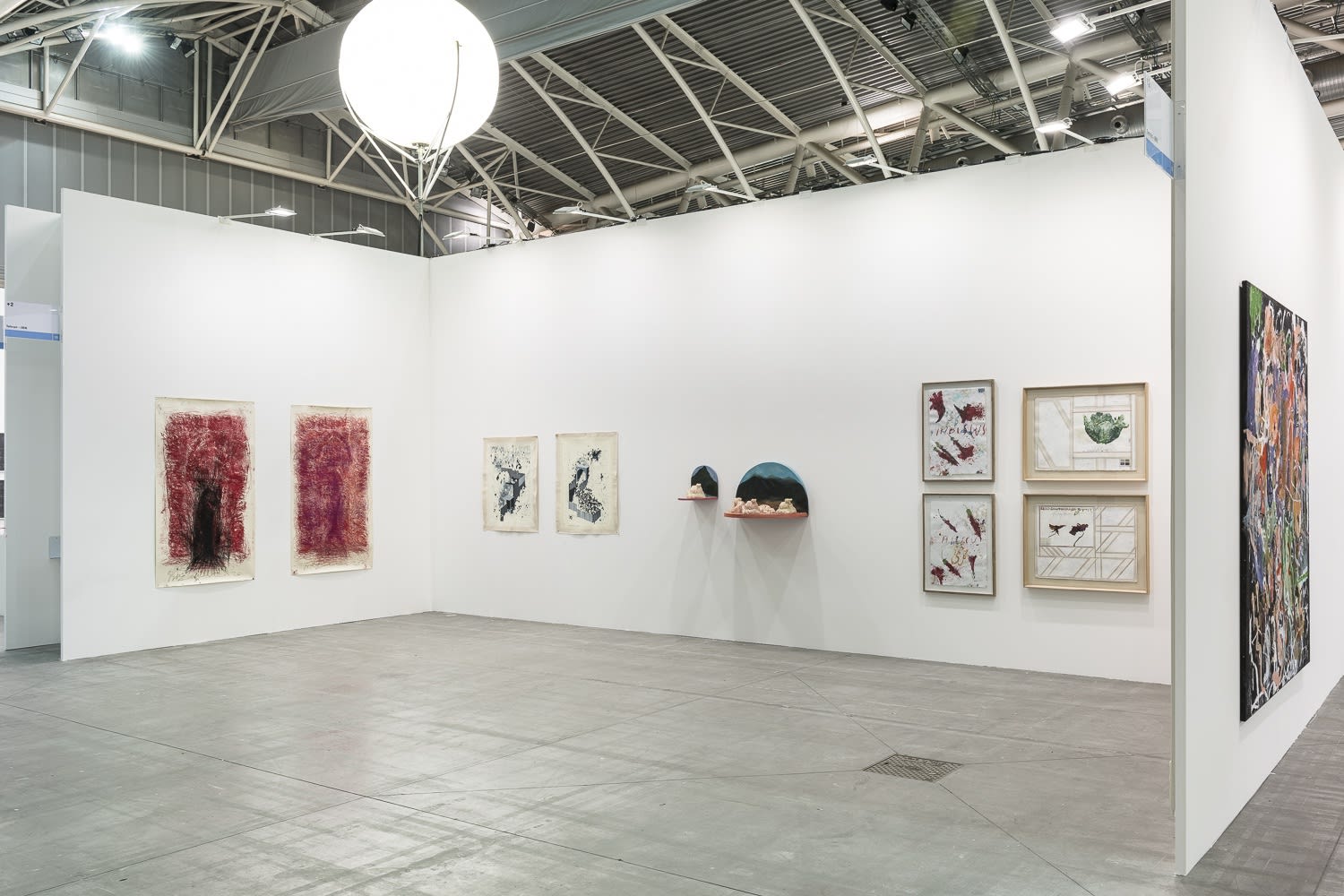 Installation View of +2 Booth at Artissima 2021.