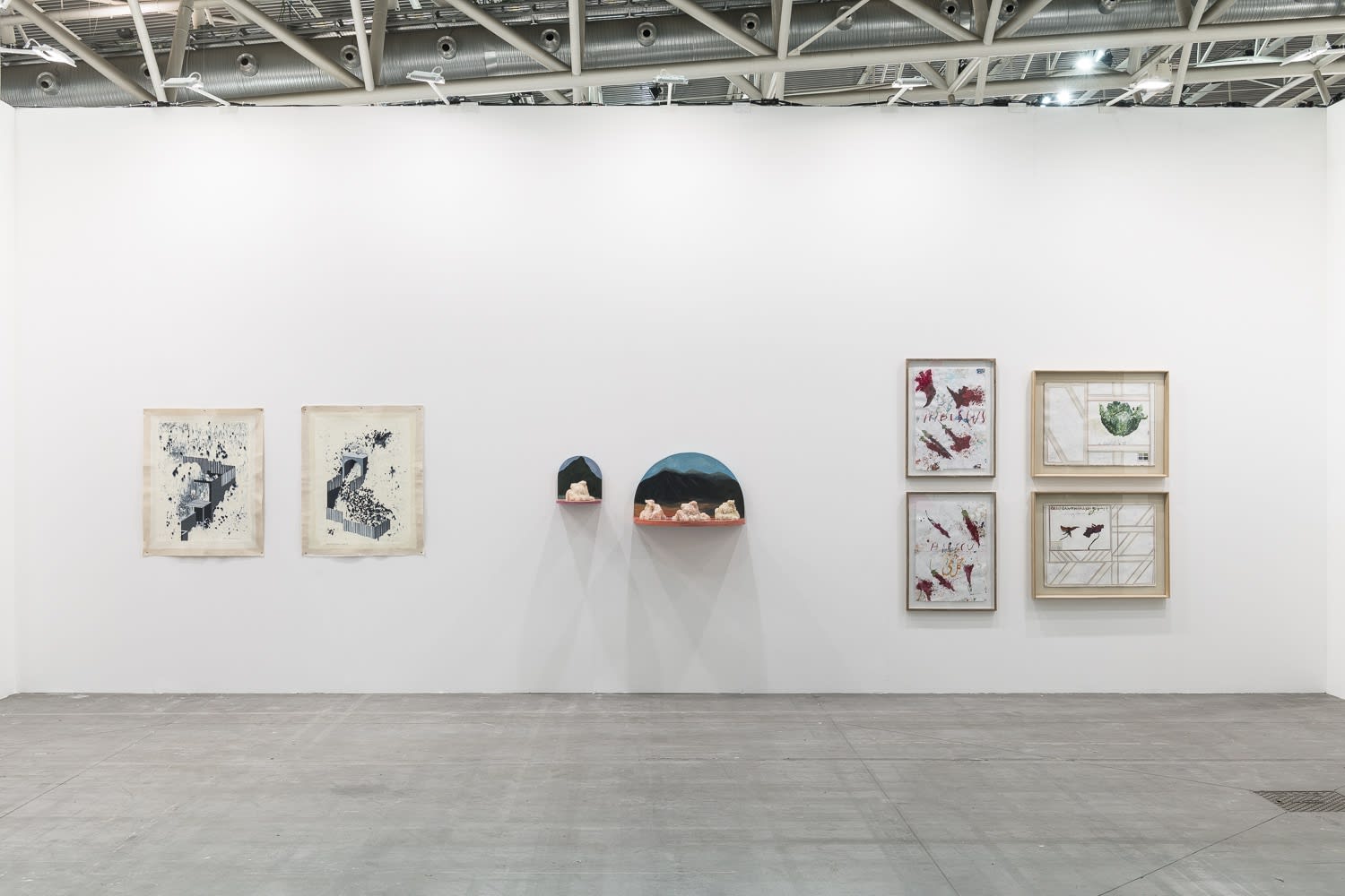 Installation View of +2 Booth at Artissima 2021.