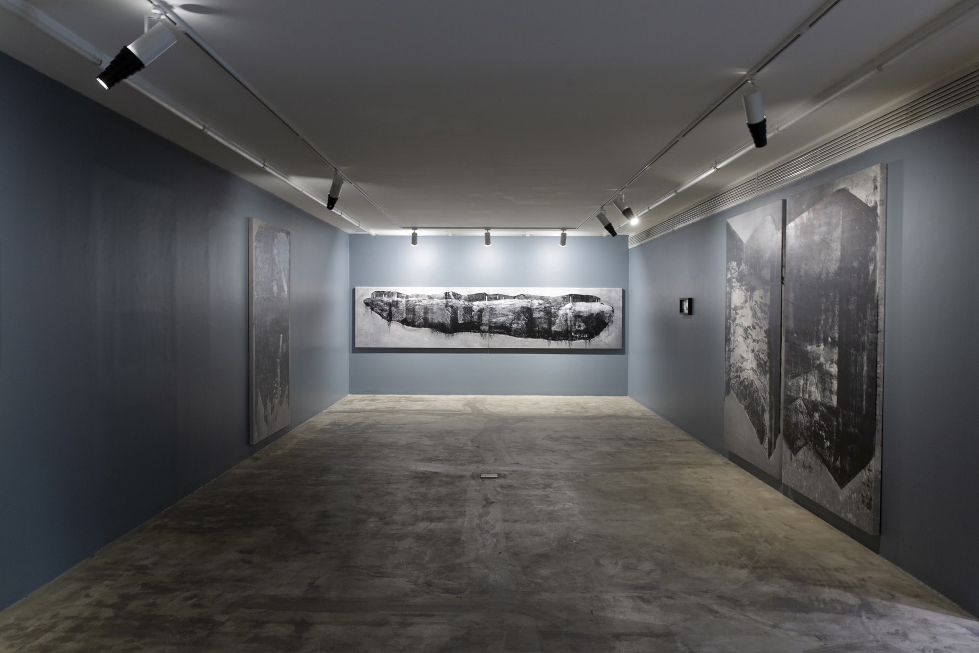 Installation View of Revision: 2021 a solo presentation of works by Atefeh Majidi Nezhad.