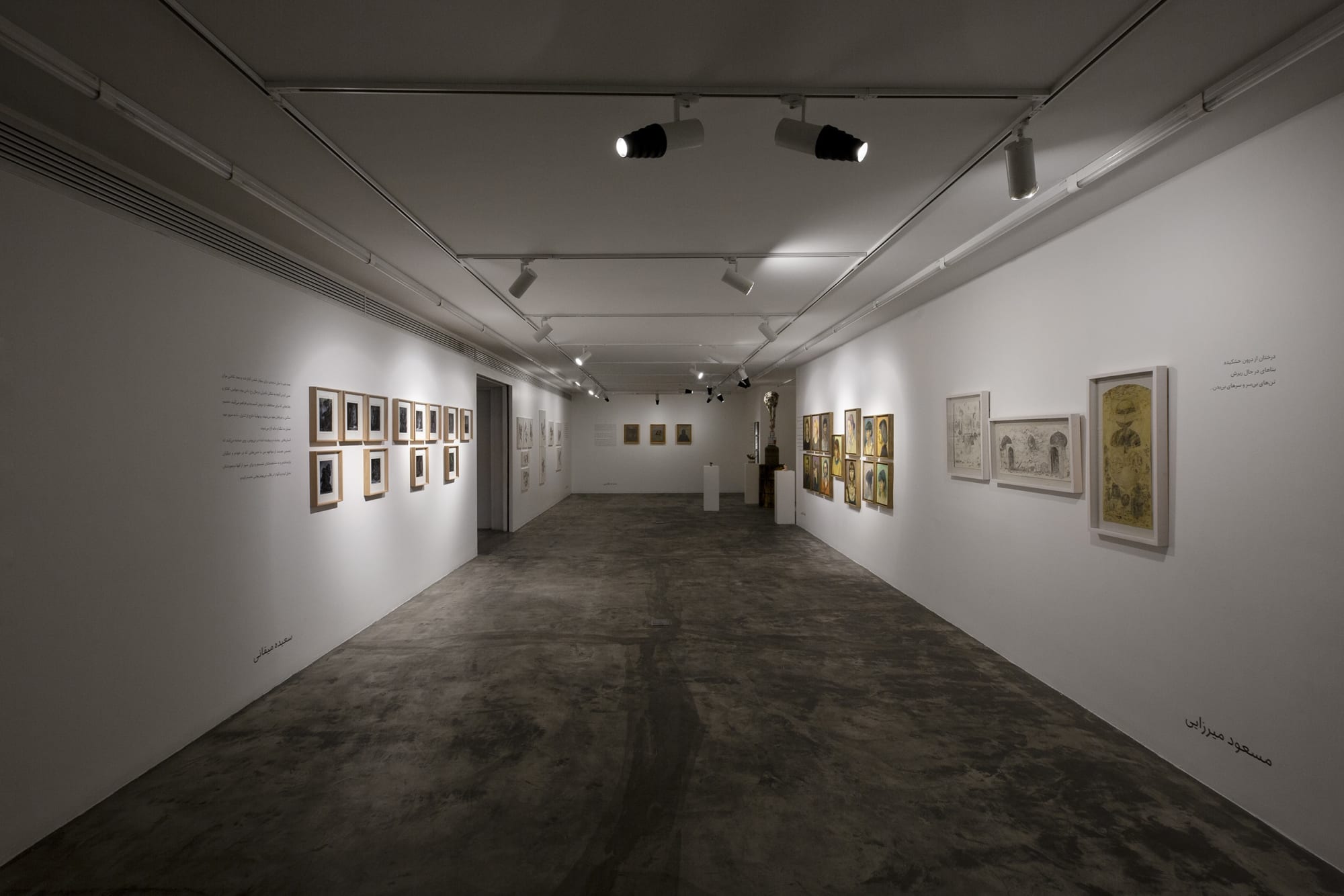 Installation View of Agog: Last Research a group presentation of works at +2.