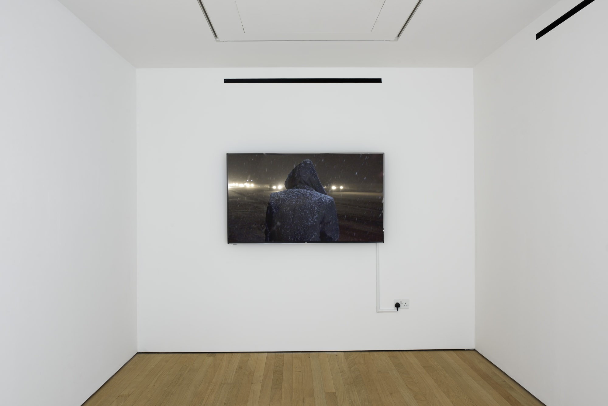 Installation View of Soft Edge of the Blade at Frieze No.9 Cork Street.