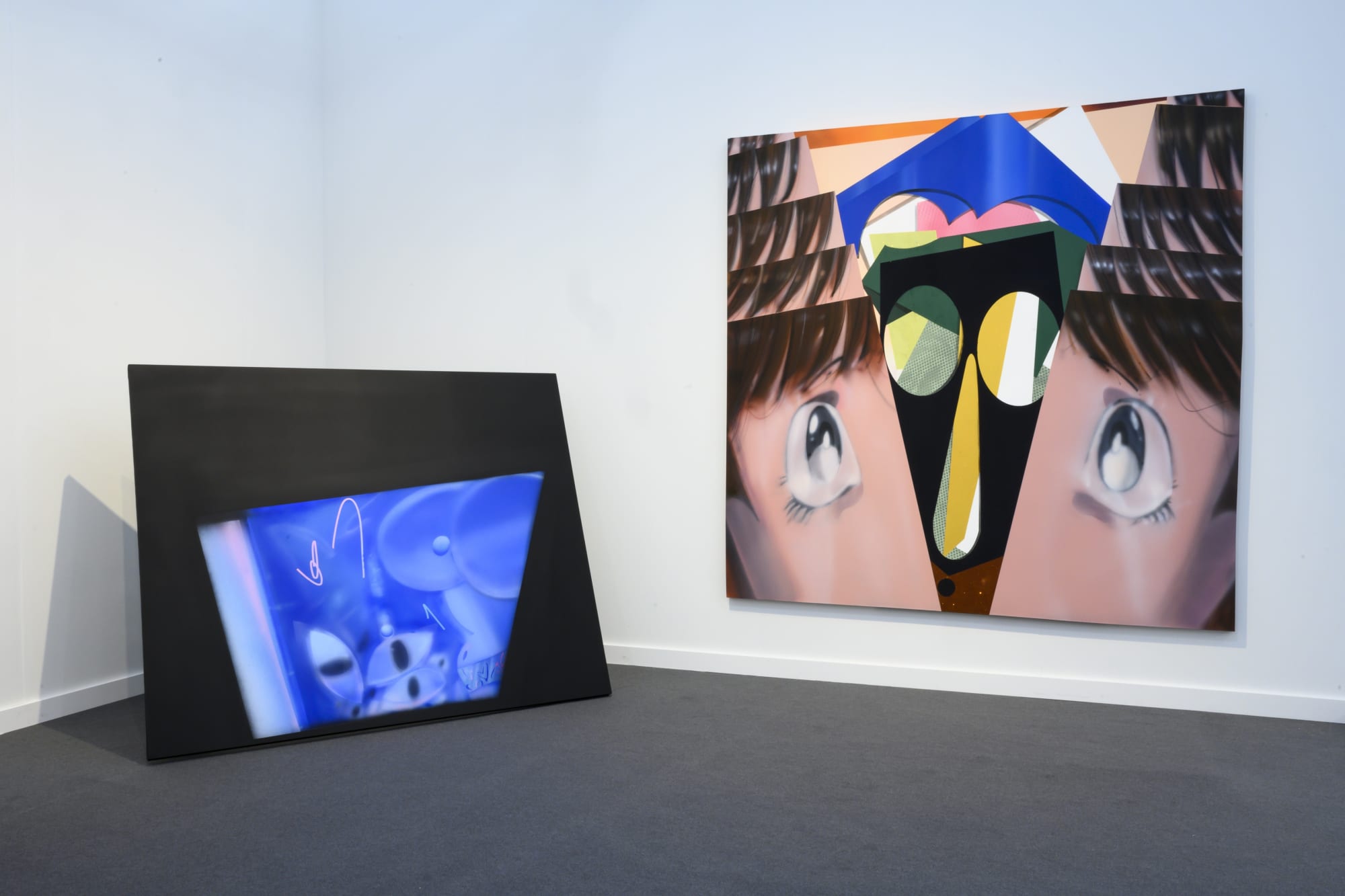 Installation view of Dastan's Booth at Frieze Los Angeles. Los Angeles, USA