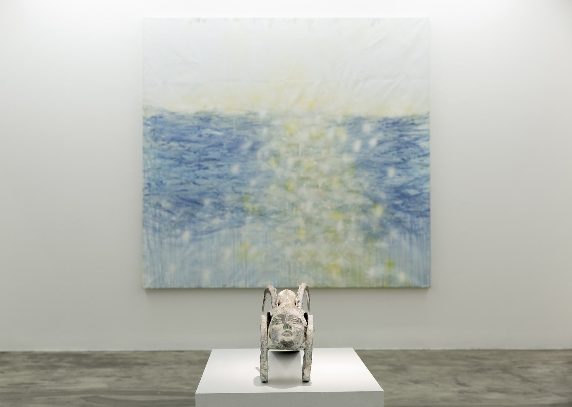 Installation View of Recent Works in Times of Quarantine a solo presentation of works by Fereydoun Ave.