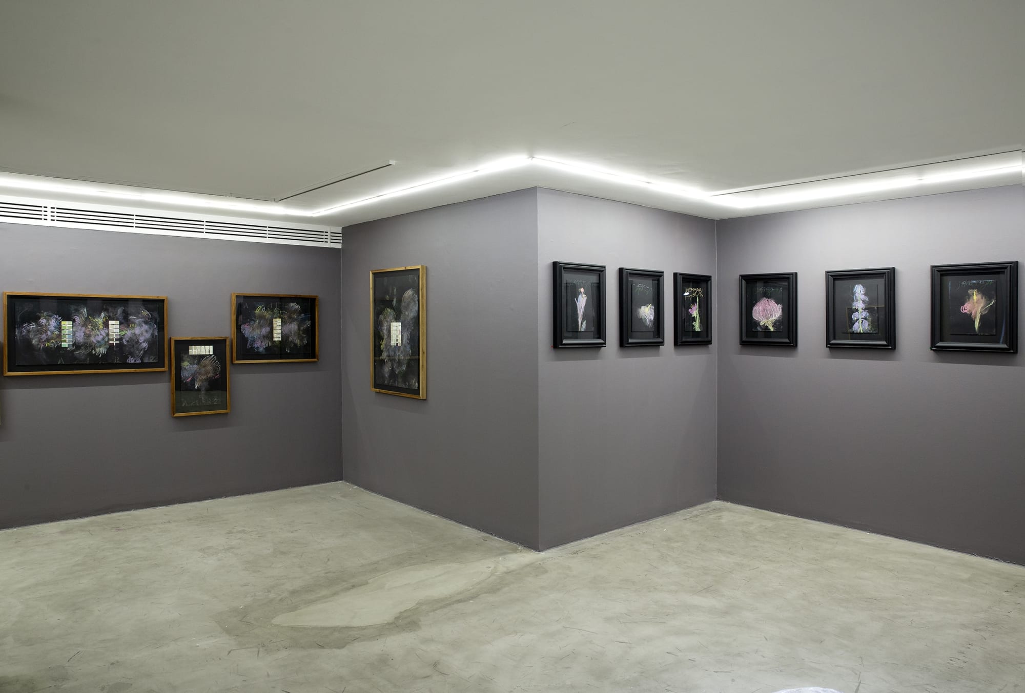 Installation View of Recent Works in Times of Quarantine a solo presentation of works by Fereydoun Ave.