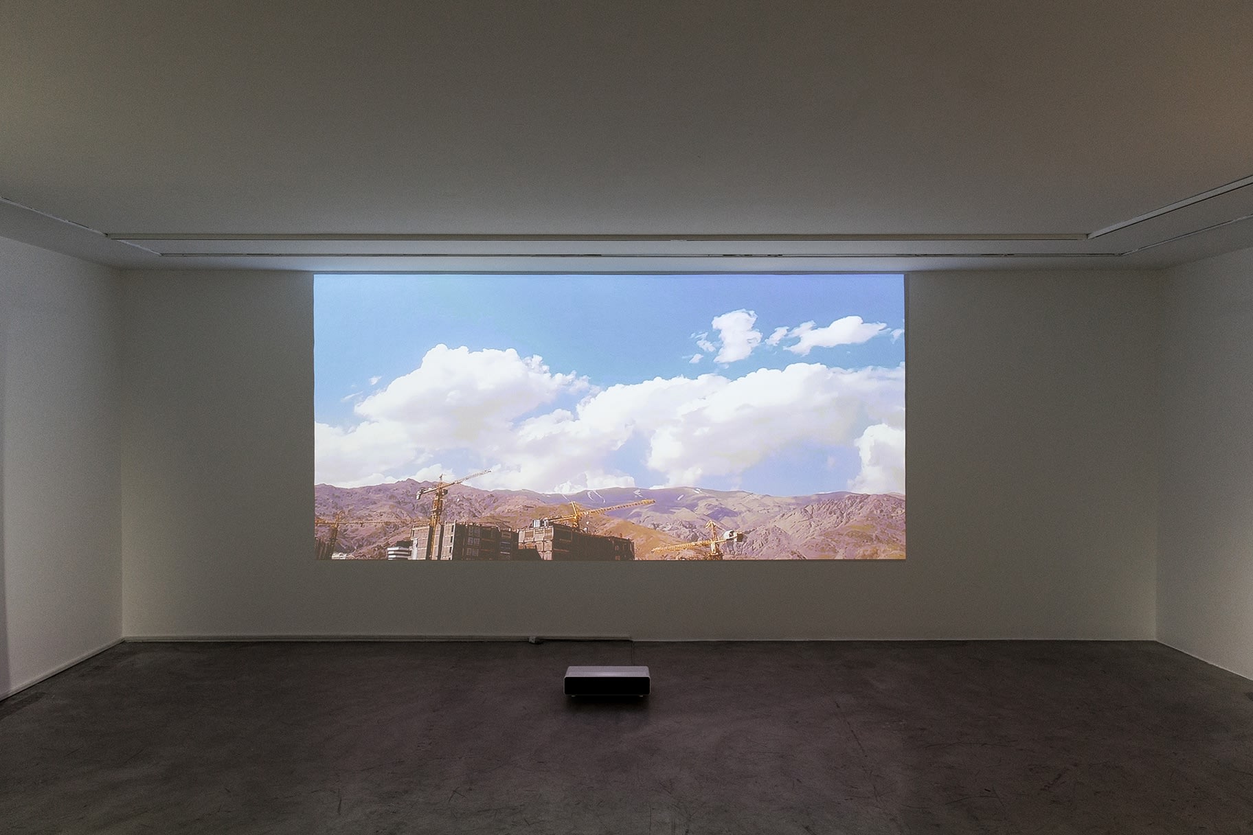 Installation view of It Comes Our Way a solo exhibition of works by Dorsa Basij.