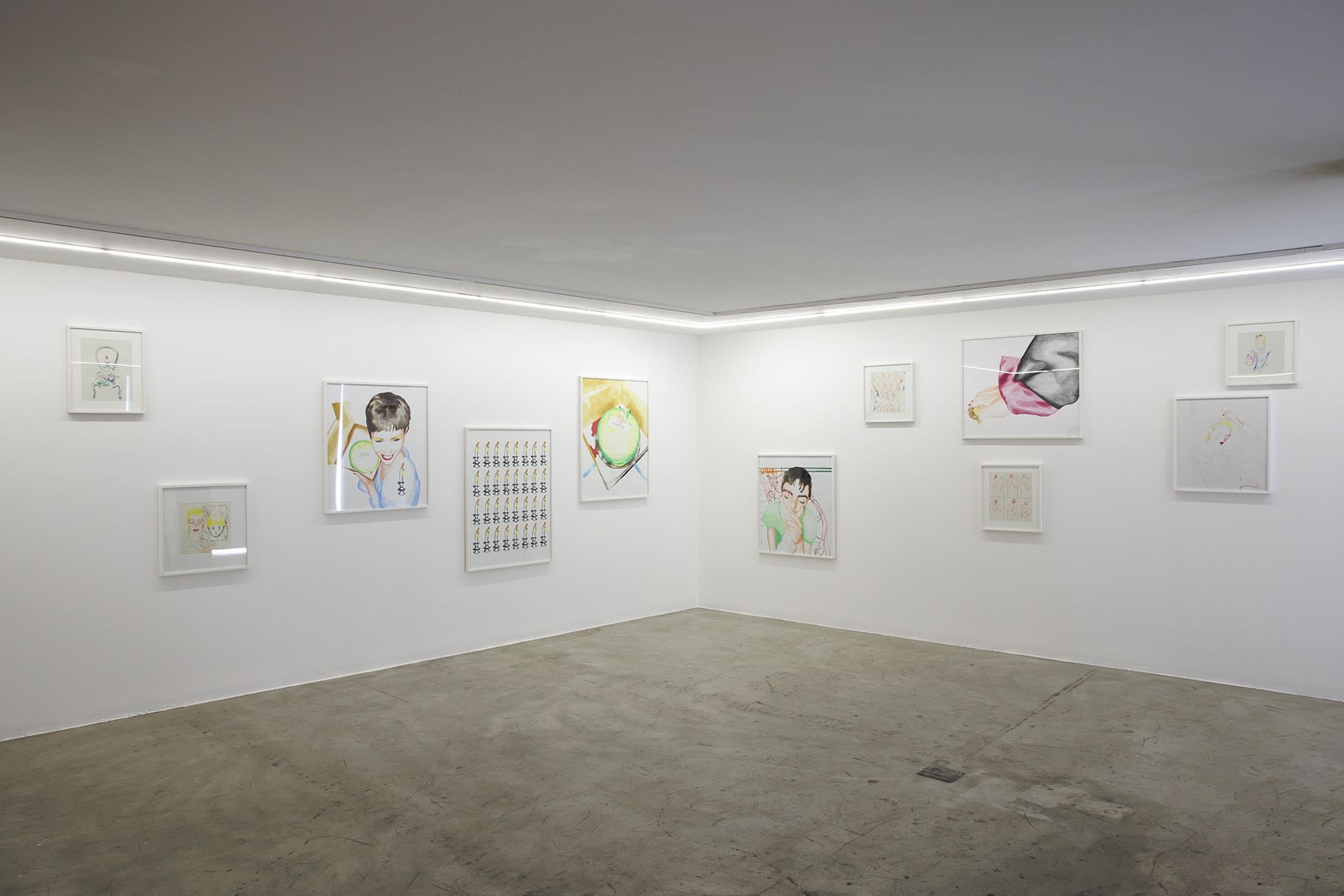 Installation View of Noah's Ark a solo exhibition of works by Nikki Fallahfar.