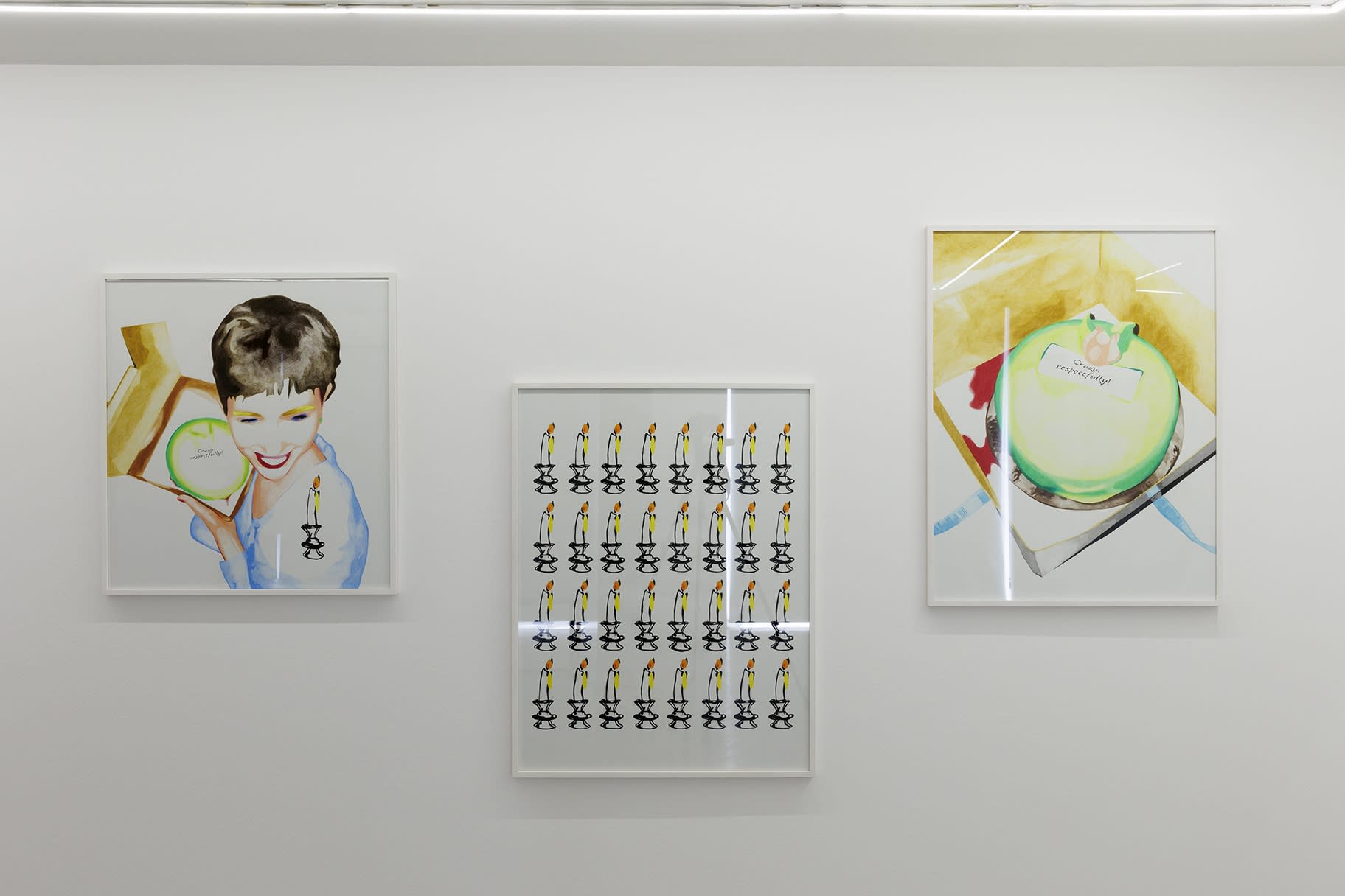 Installation View of Noah's Ark a solo exhibition of works by Nikki Fallahfar.