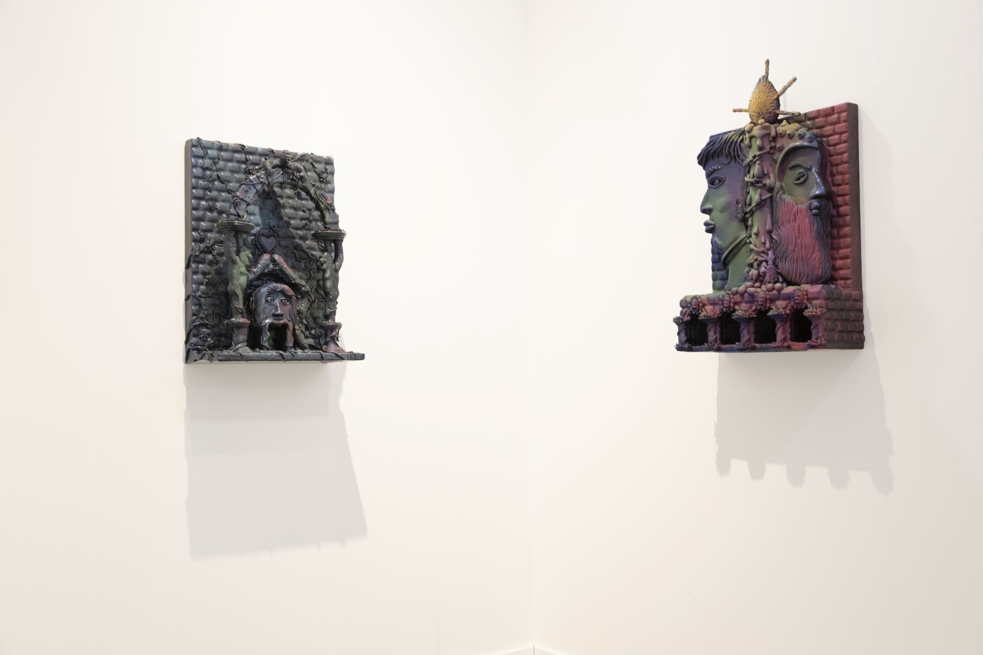 Installation view of Dastan's booth at Frieze LA 2023 Los Angeles, USA