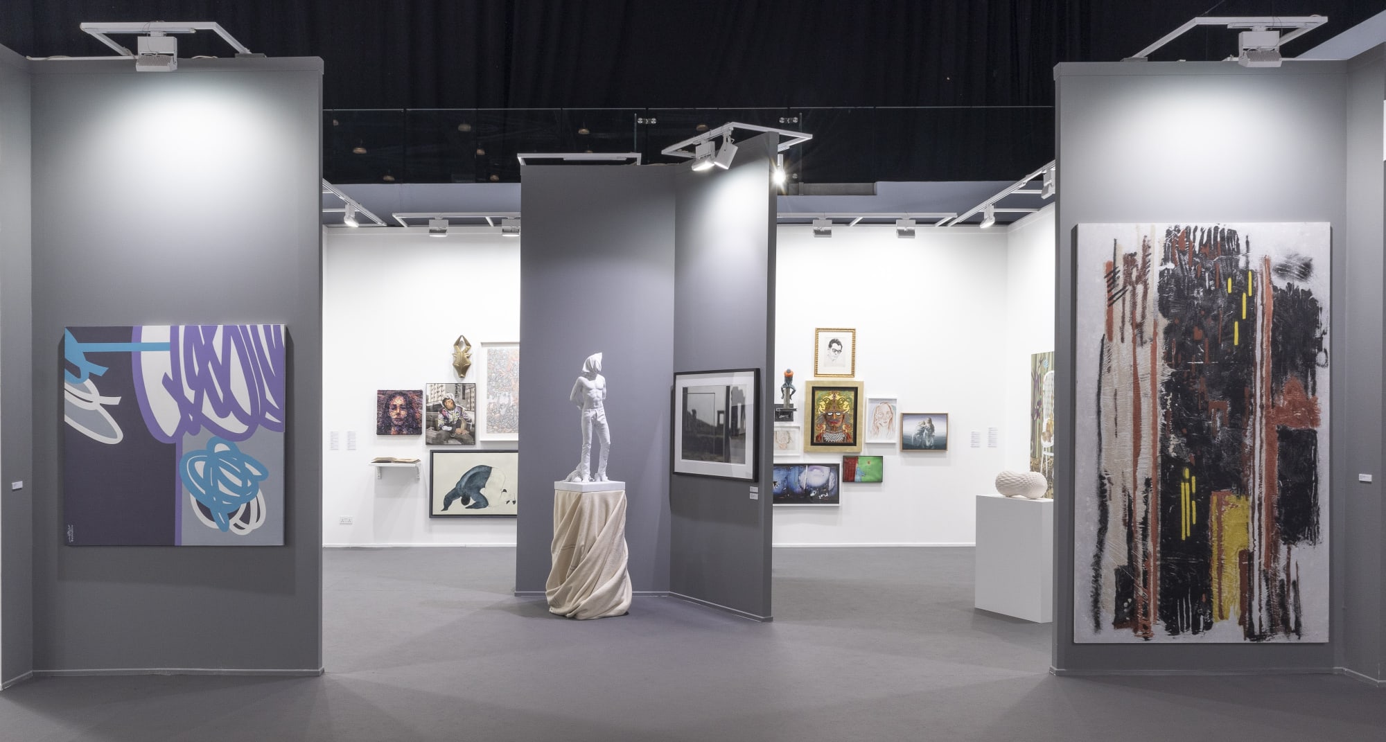 Installation View of Dastan's Booth Art Dubai 2023.