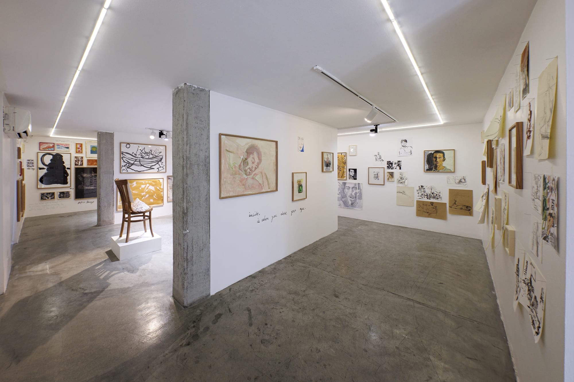 Installation View of 175 Trials & Errors by Sam Samiee at Dastan's Basement.