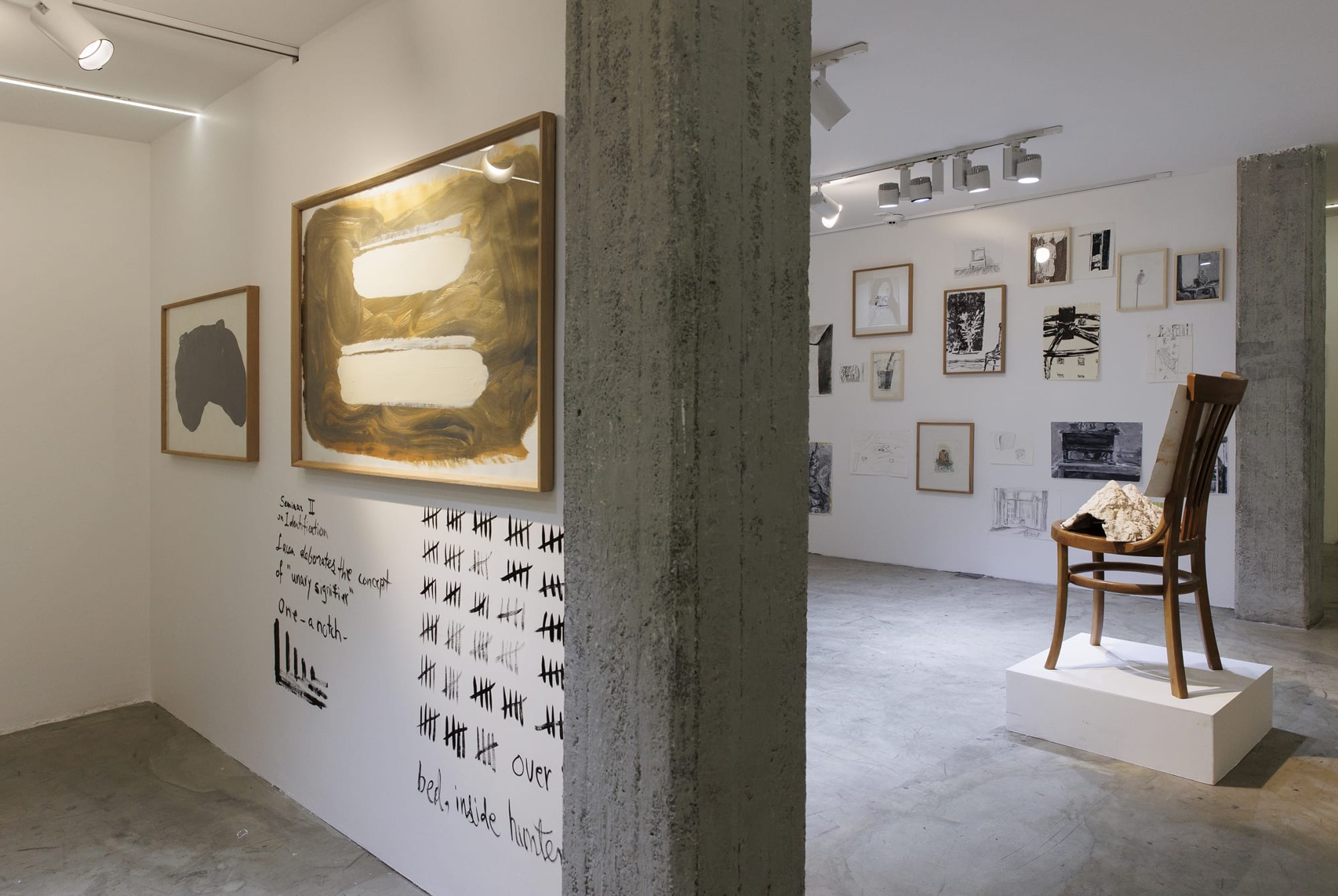 Installation View of 175 Trials & Errors by Sam Samiee at Dastan's Basement.