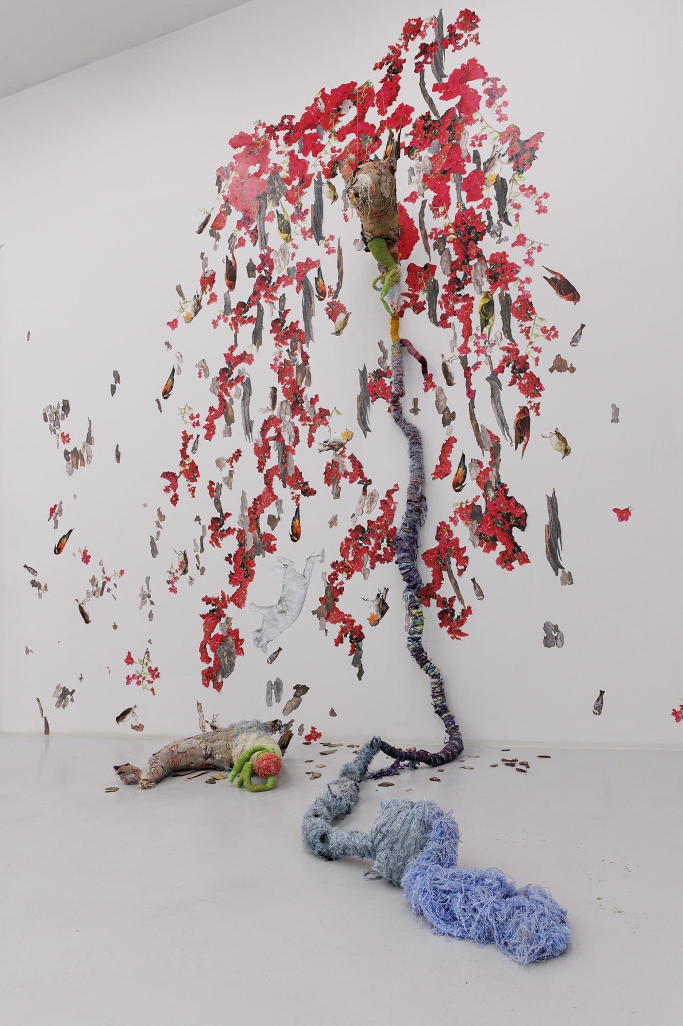 Installation view of Prospect 2 a group show at Parallel Circuit.