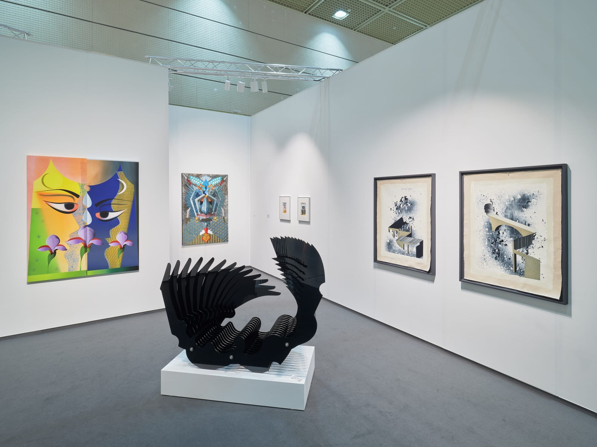 Installation View of Dastan's Booth in Frieze Seoul 2023.